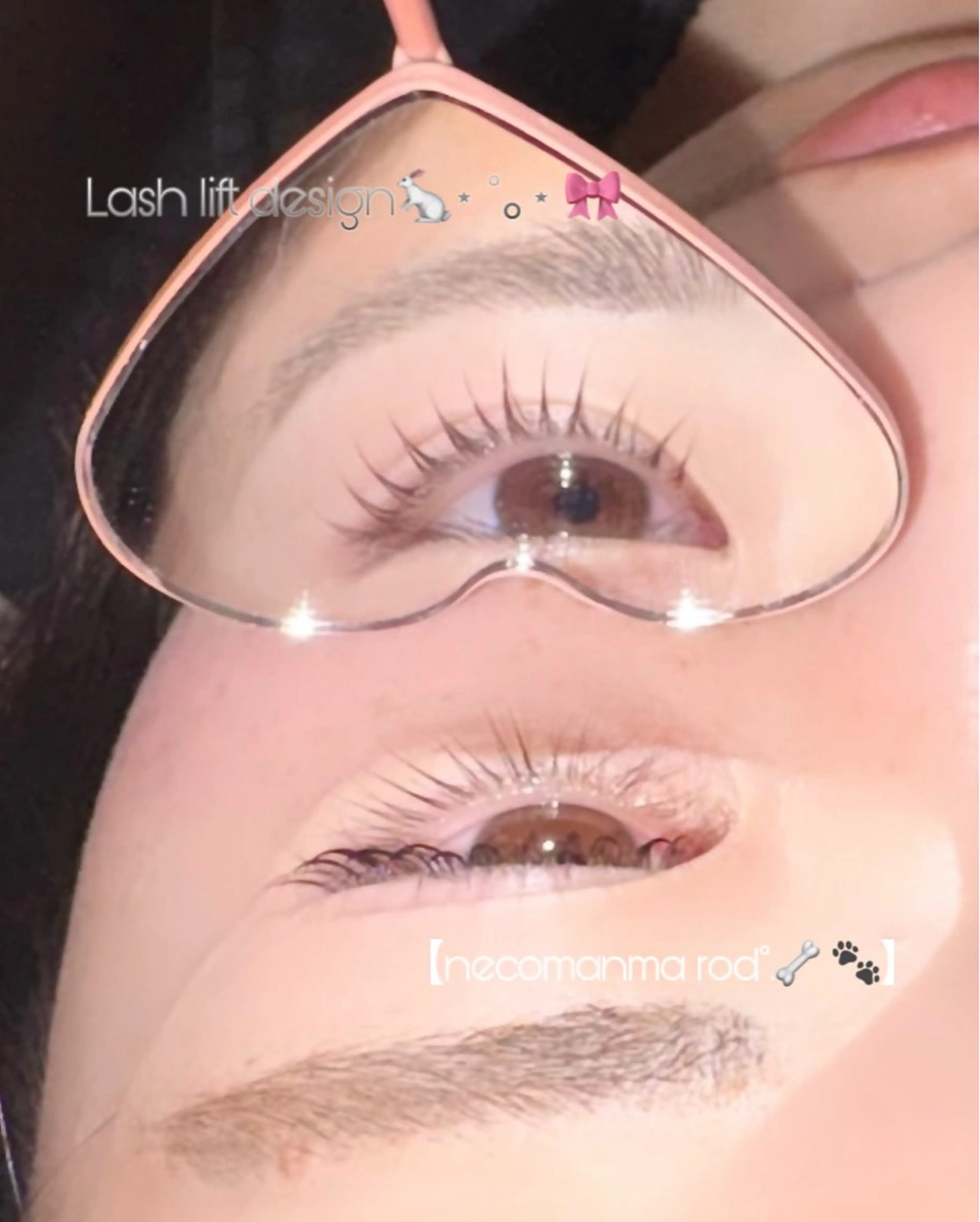 【4・5月限定🆕💕】上下まつげパーマ＋高級コーティング(¥2,000)🐇🎀の写真