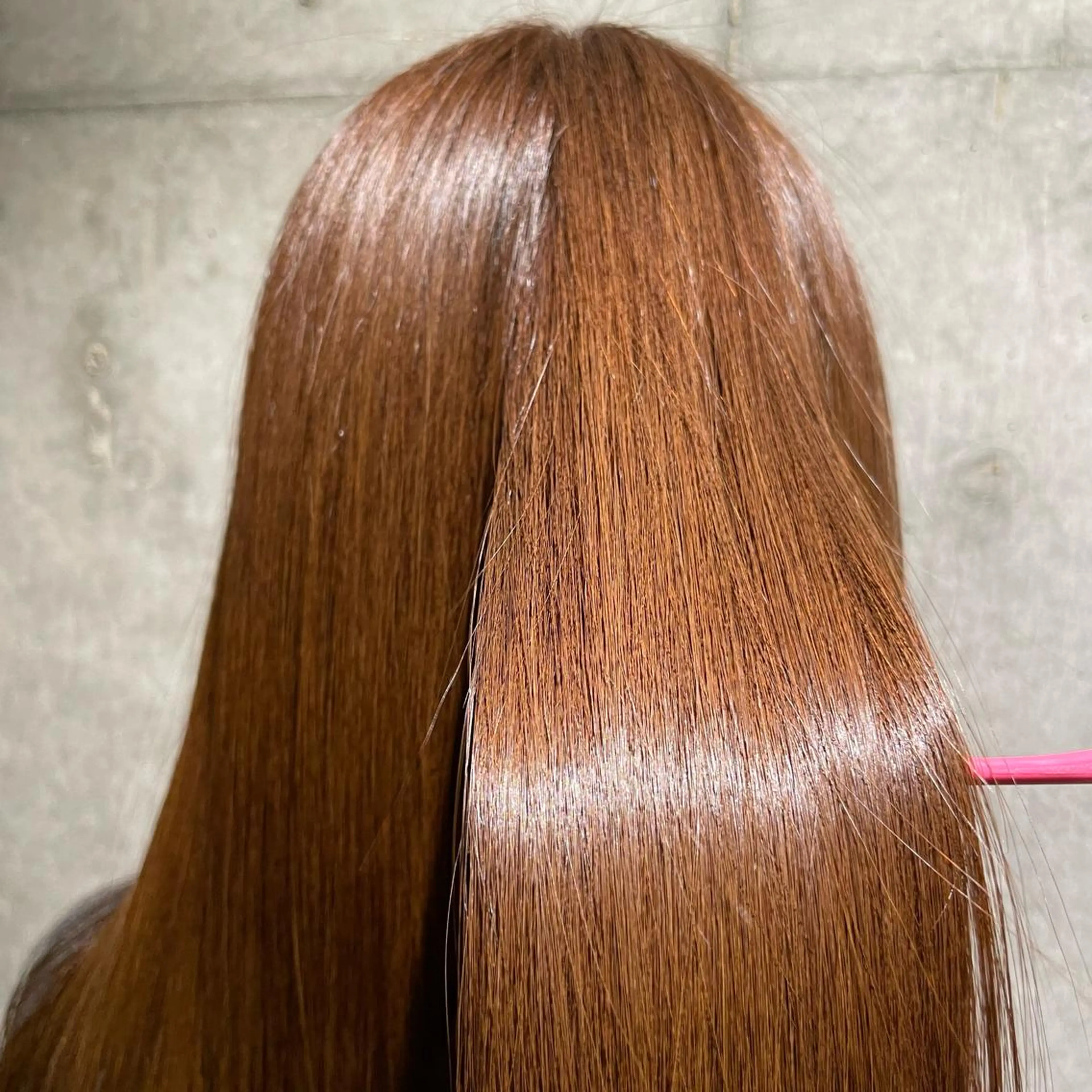 ロング カラー 大 場のヘアスタイル