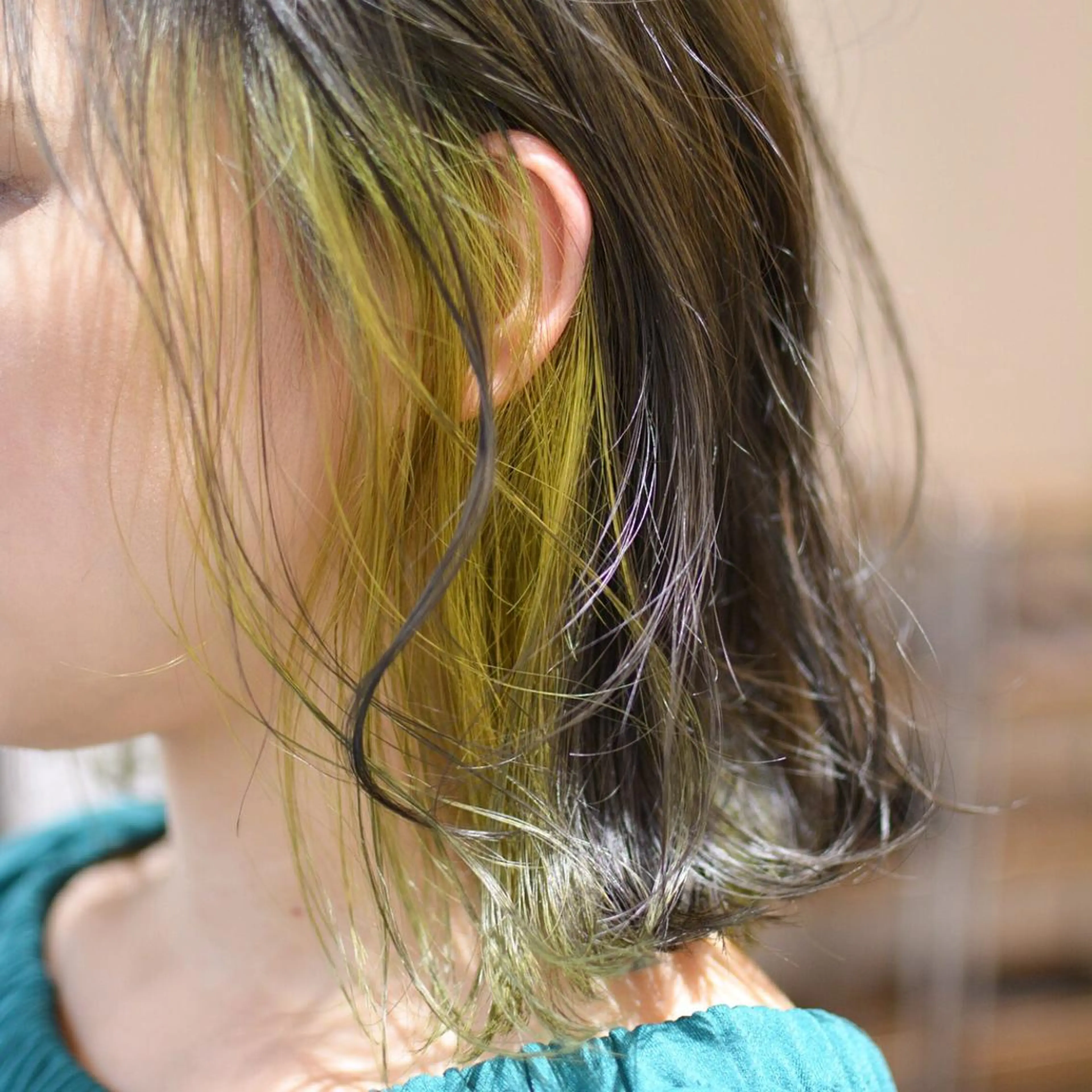 ミディアム イエローカラー ヘアカラー トリートメント 木村 創造🌟 デザインカラーお任せのヘアスタイル