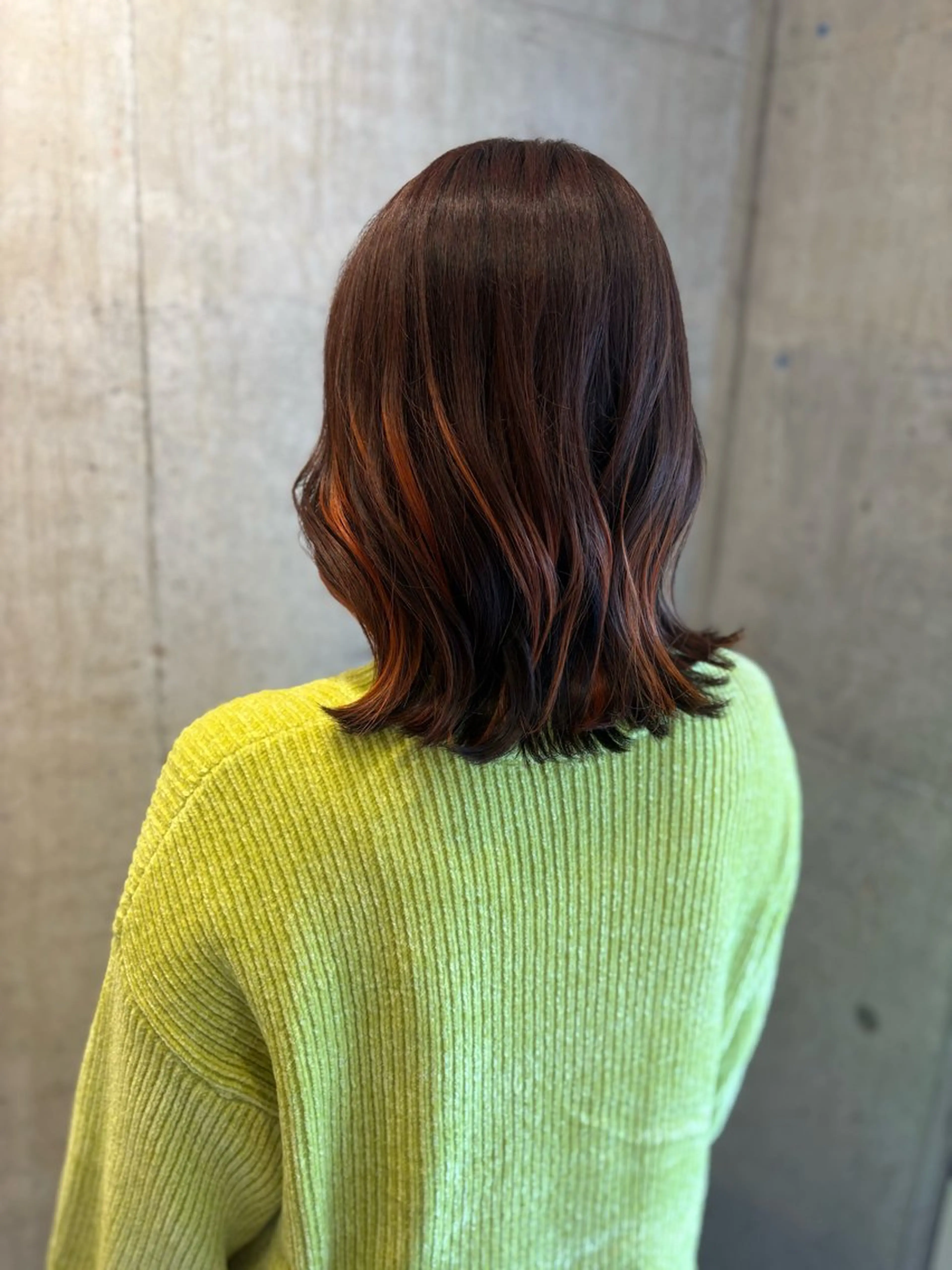 ミディアム カラー ROCCA hair eje. 千晴のヘアスタイル
