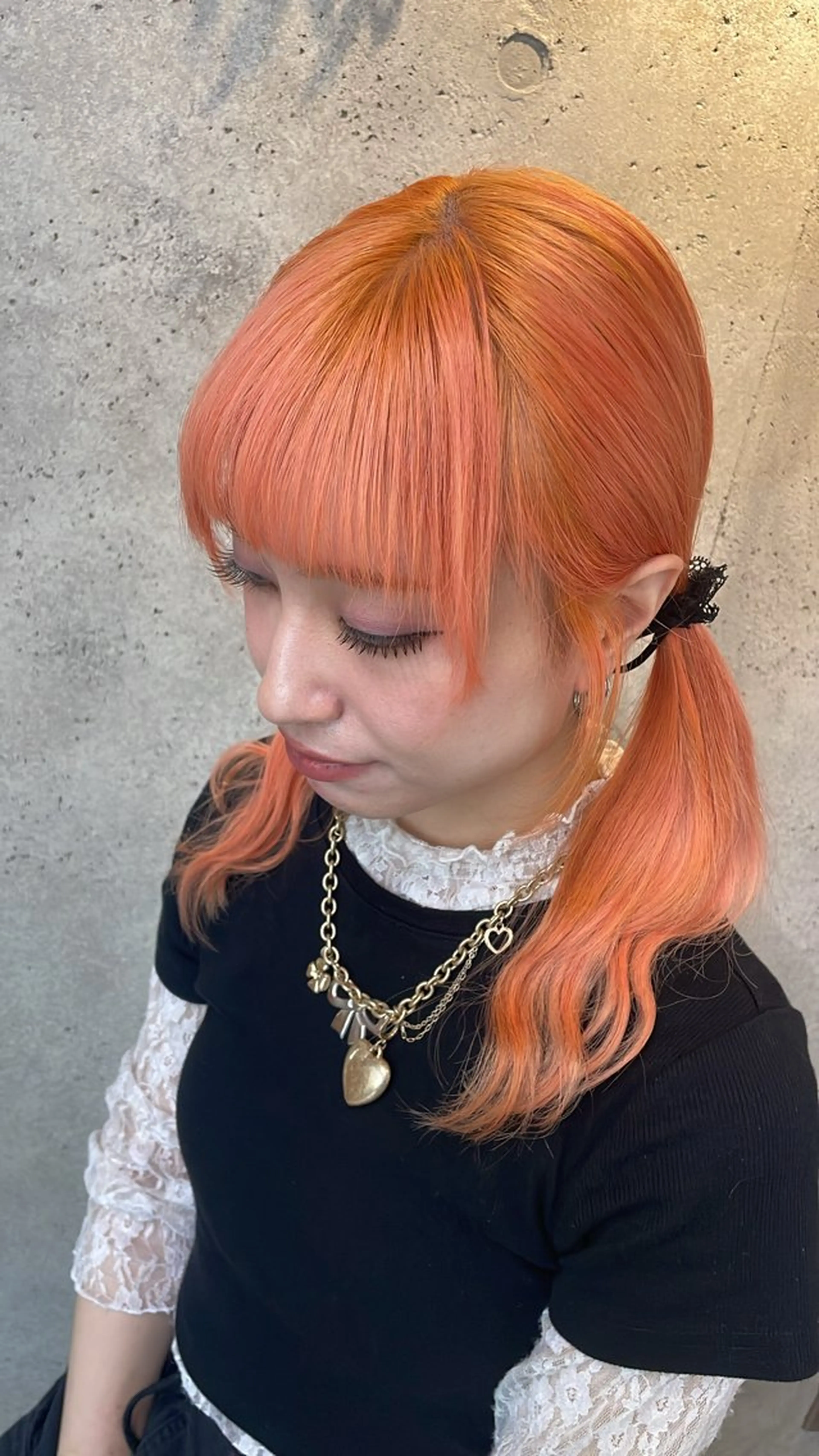 ロング カラー PooL ♥ かたやま ひなこのヘアスタイル