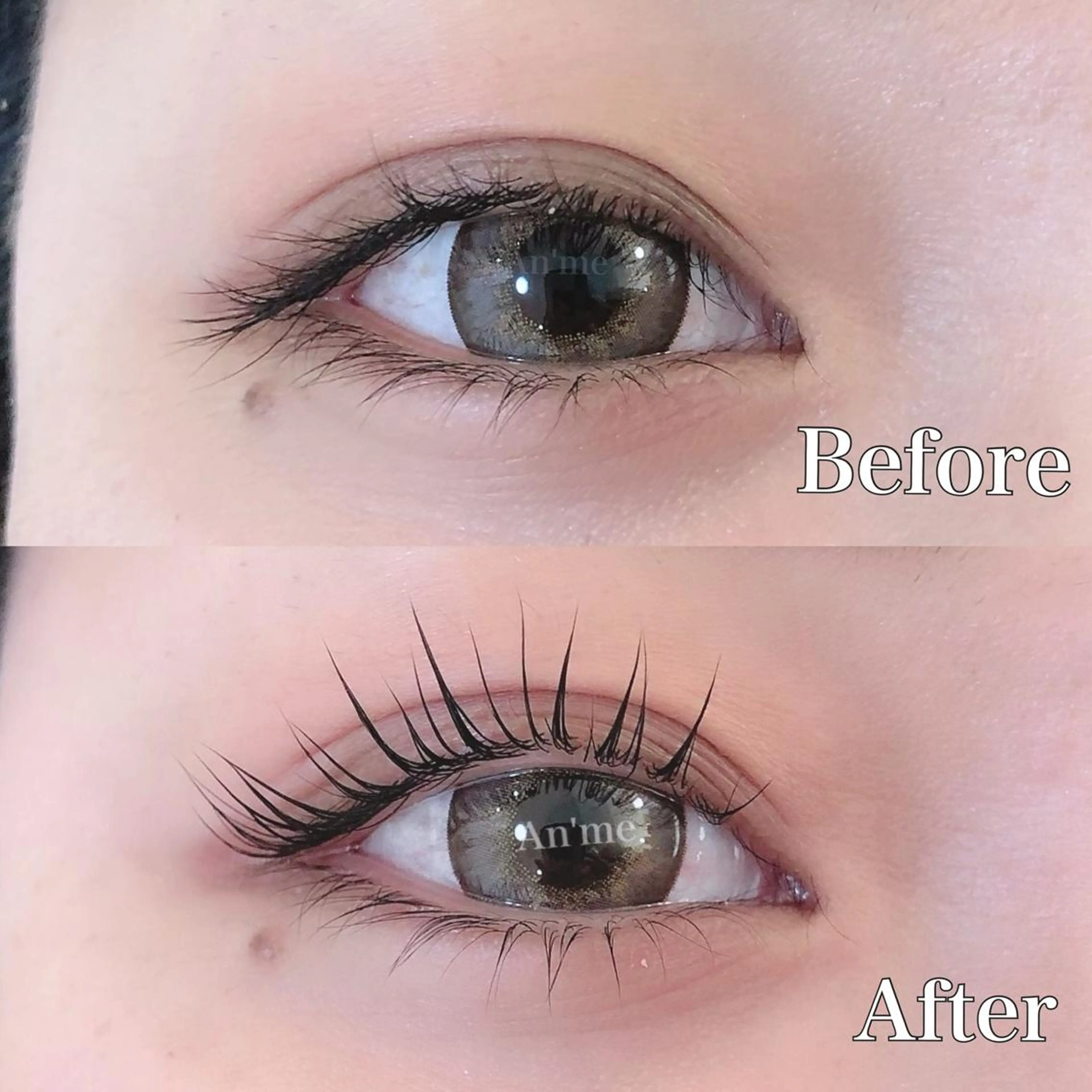 マツエク・マツパ パリジェンヌラッシュリフト An'me ☺︎のマツエク・マツパデザイン