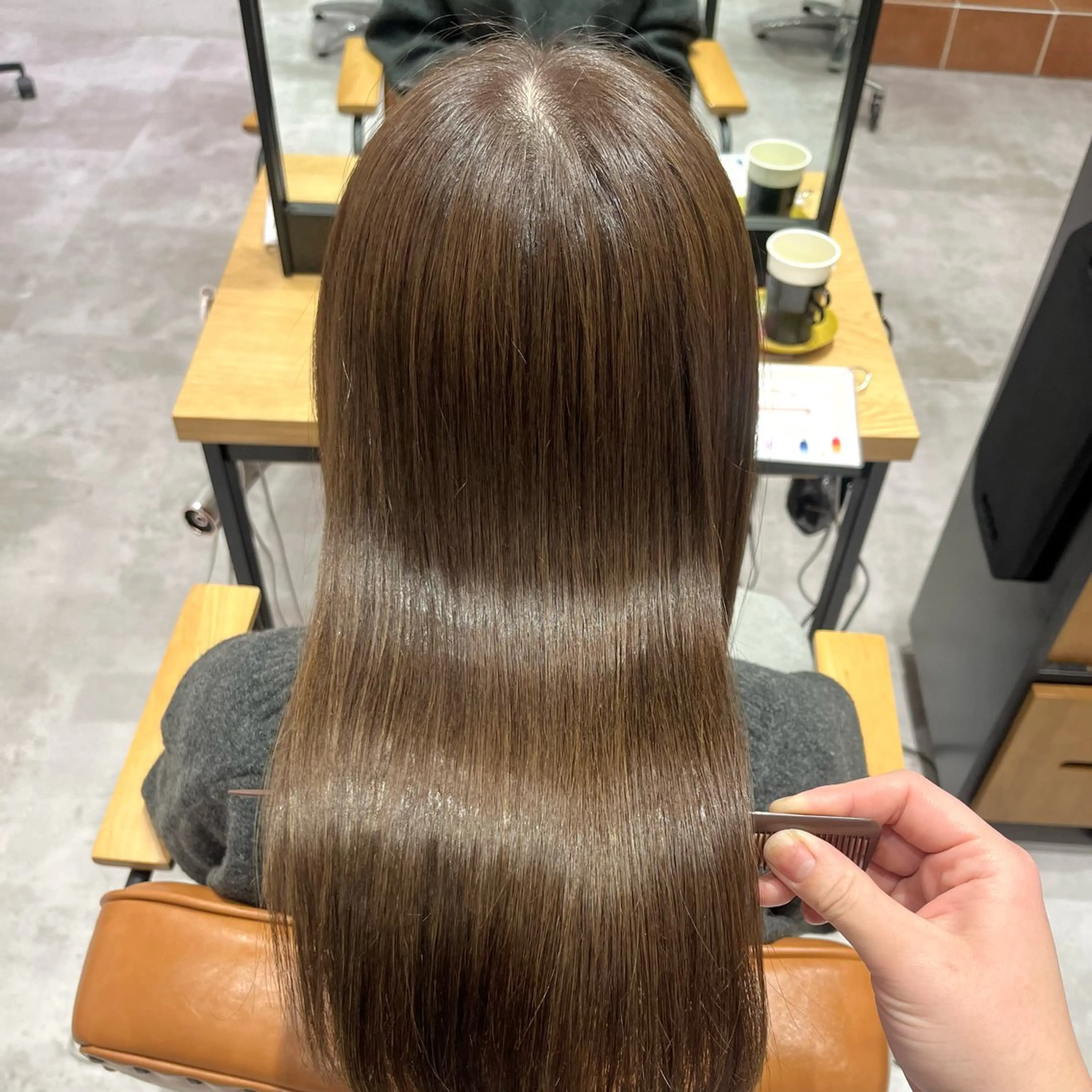 カラー かわいいを＋🎀𖤐 上品hair/ 星愛のヘアスタイル