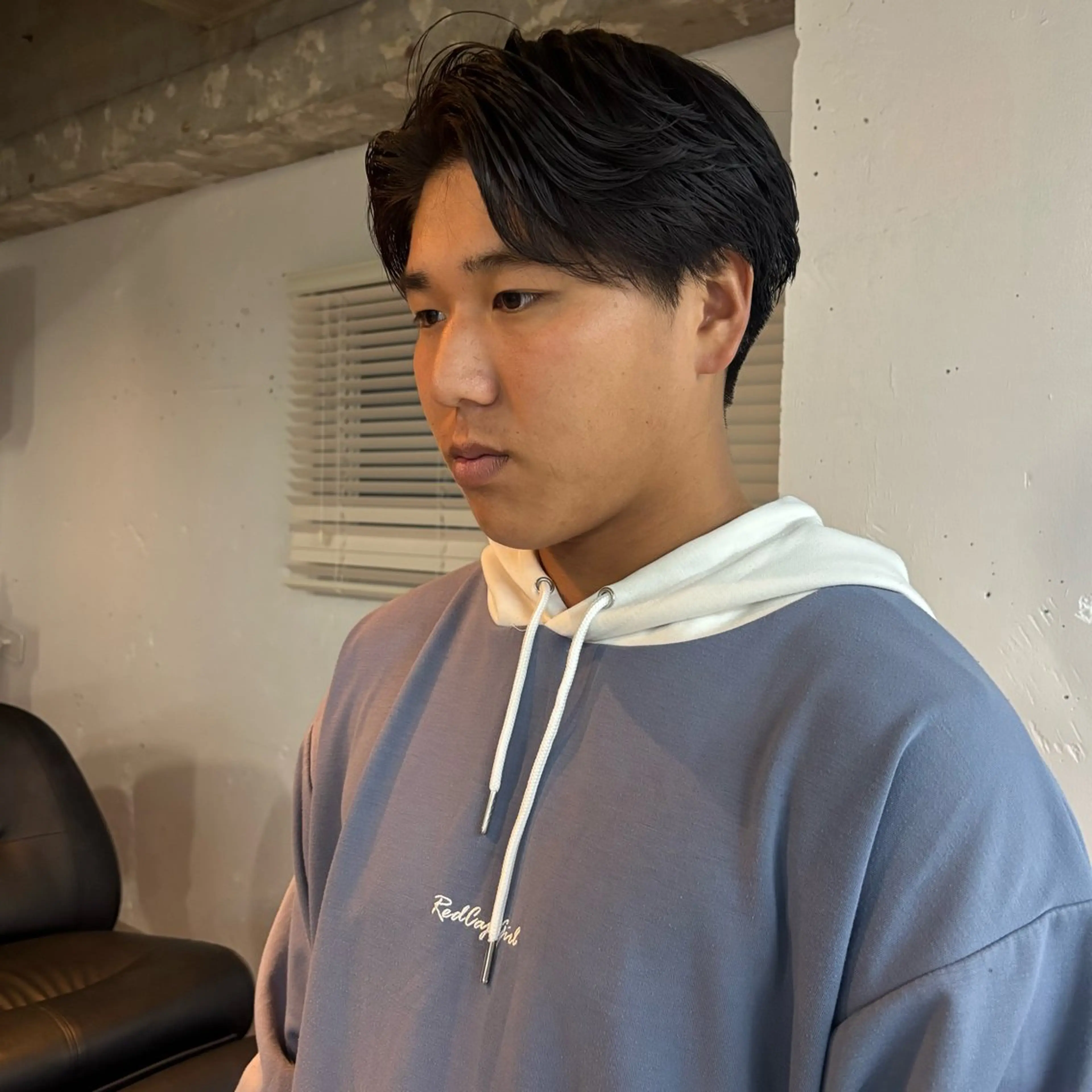 パーマ メンズ フェザーパーマ メンズパーマ Smith上野所属・mai / men'sのヘアスタイル