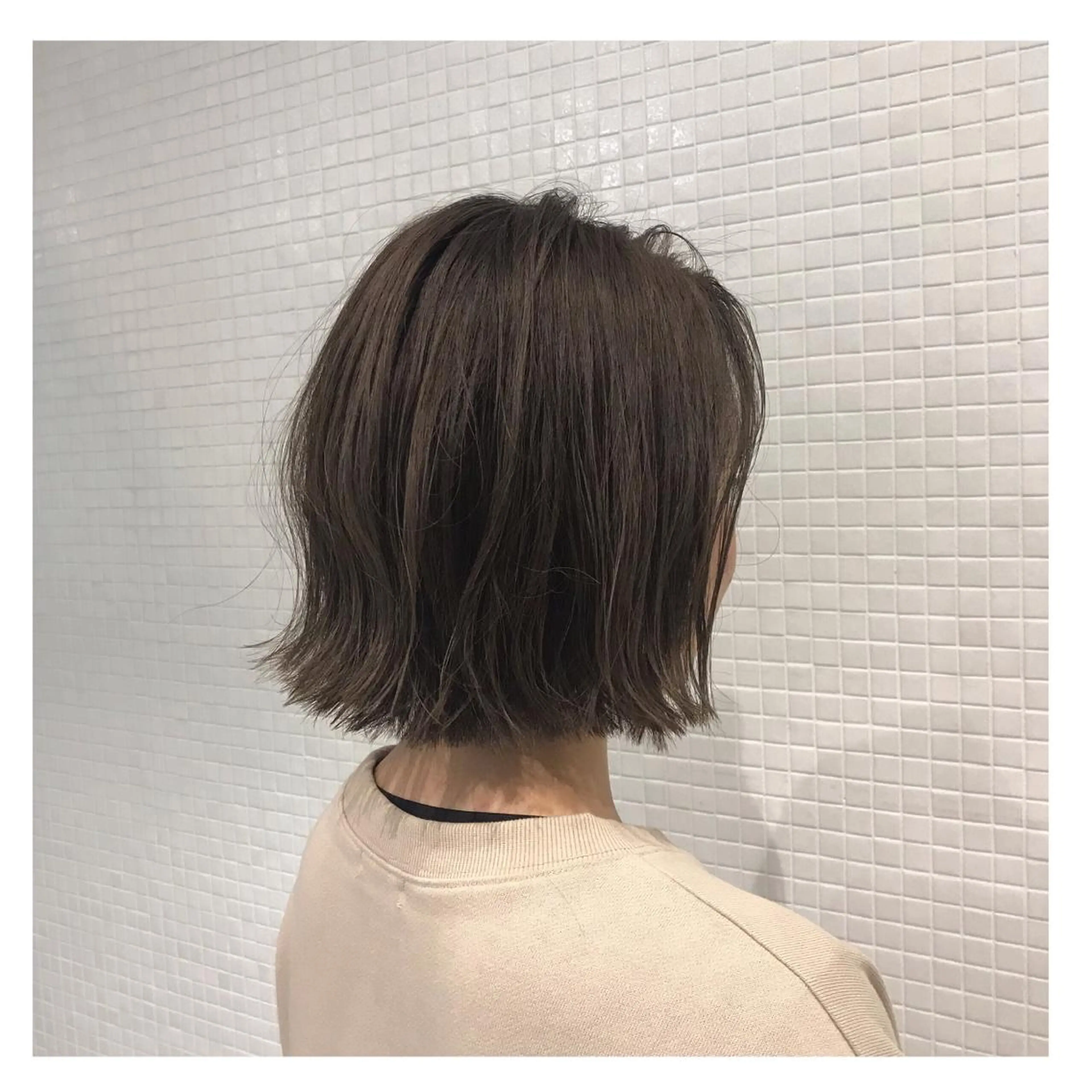 ショート カラー 大阪ヴィーガンサロン KANAKOのヘアスタイル