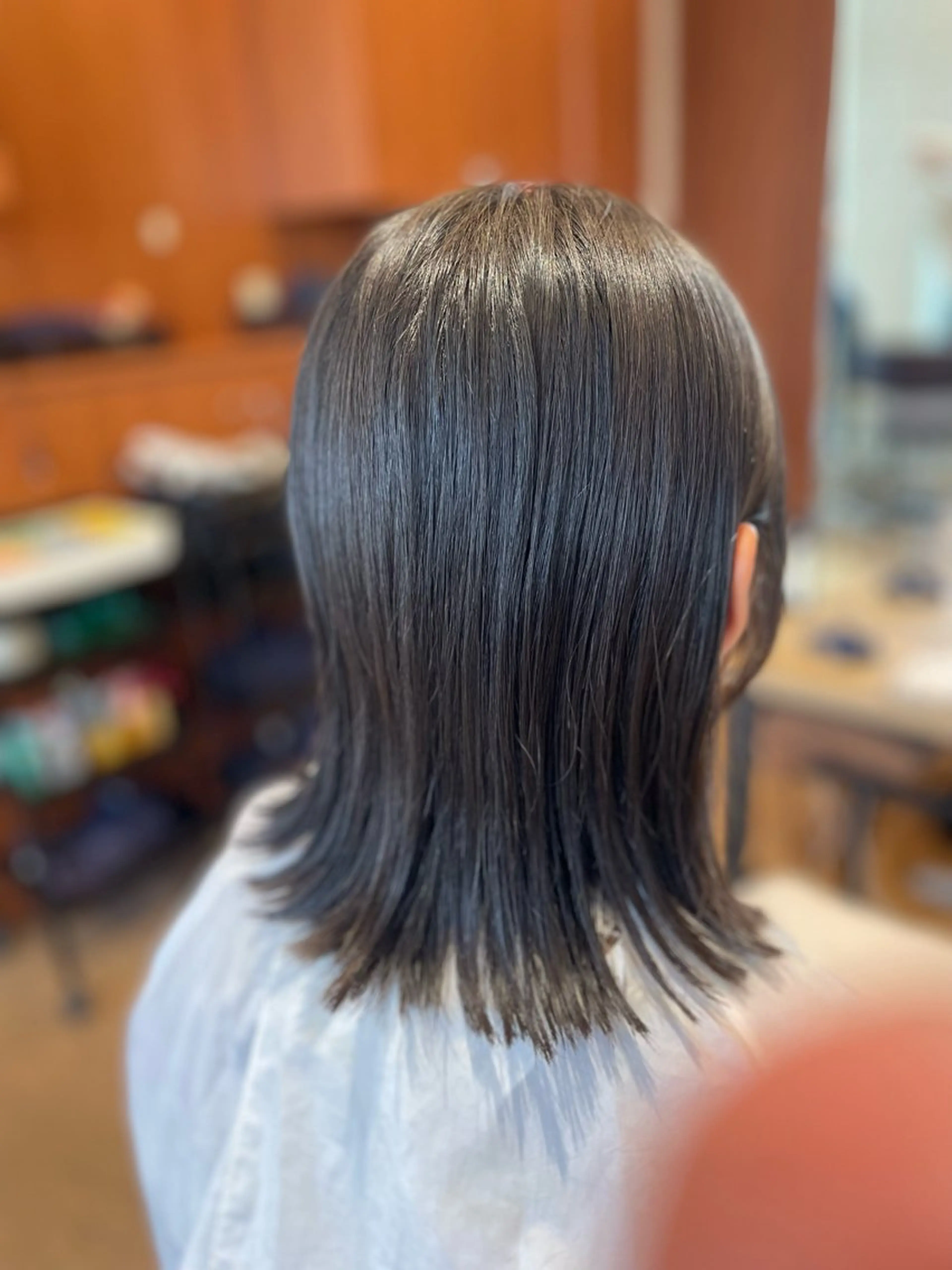 ミディアム カット 仙石 愛のヘアスタイル