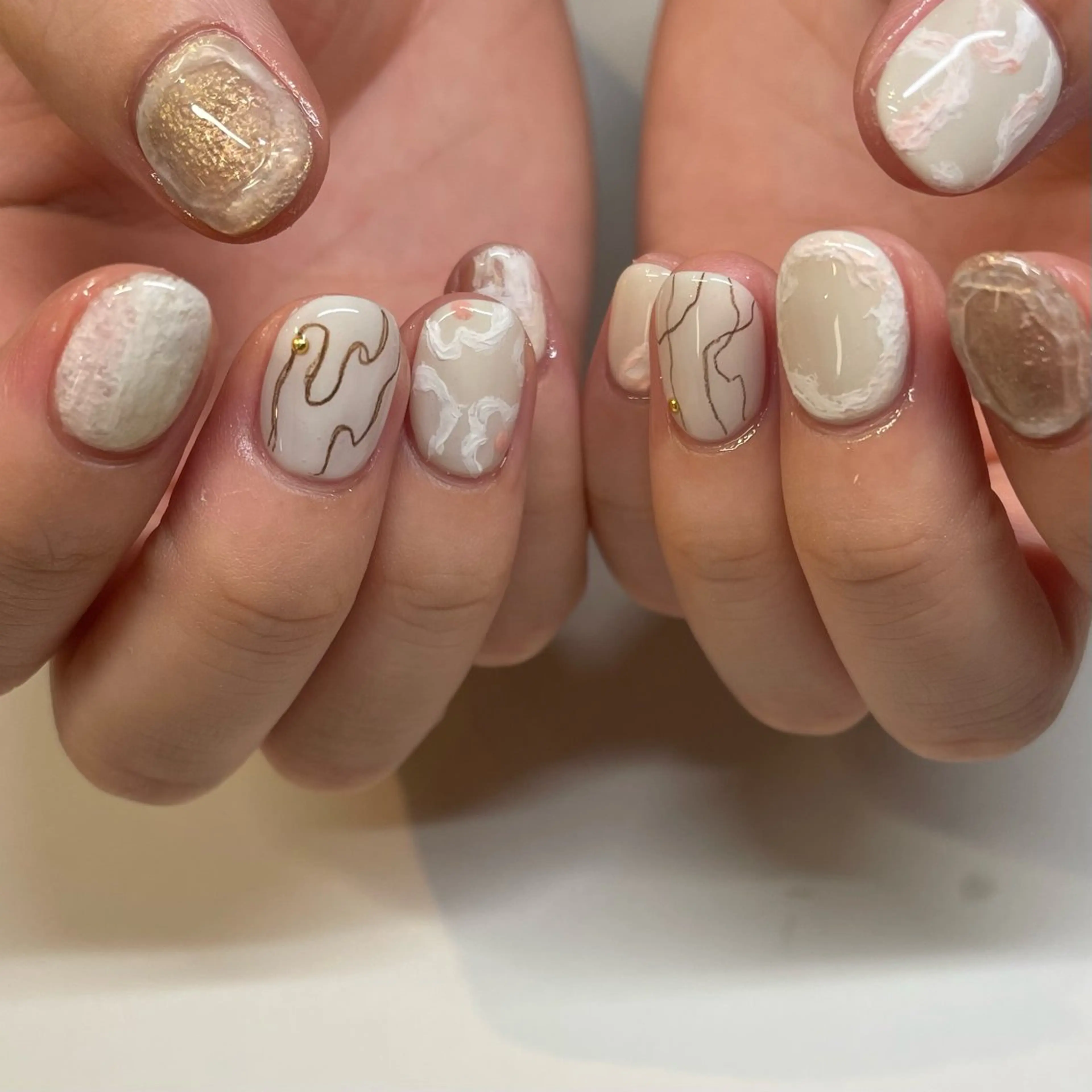 ネイル 持ち込み Manon Yuiのネイルデザイン