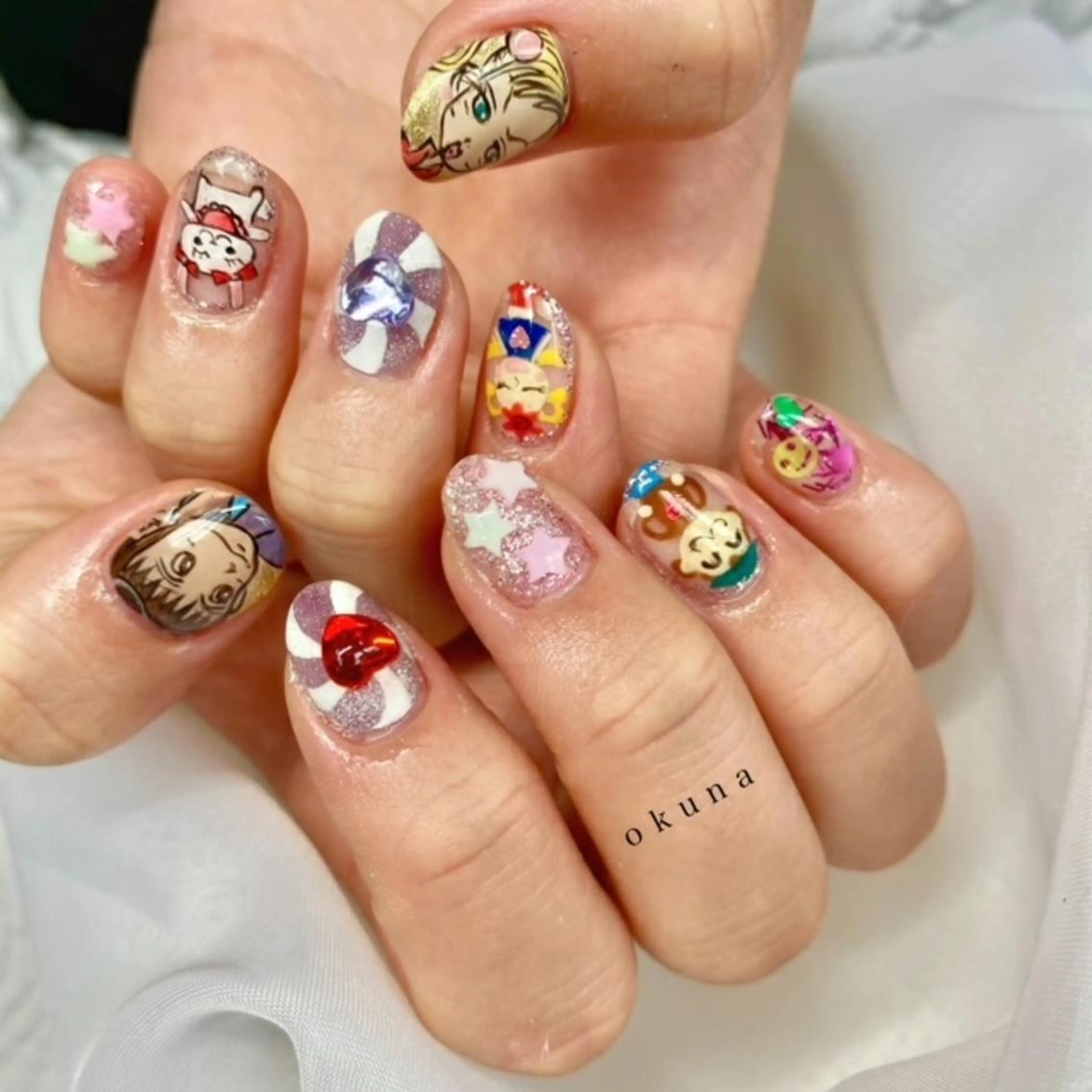 ネイル パンチャパンチャ ネイルサロンのネイルデザイン