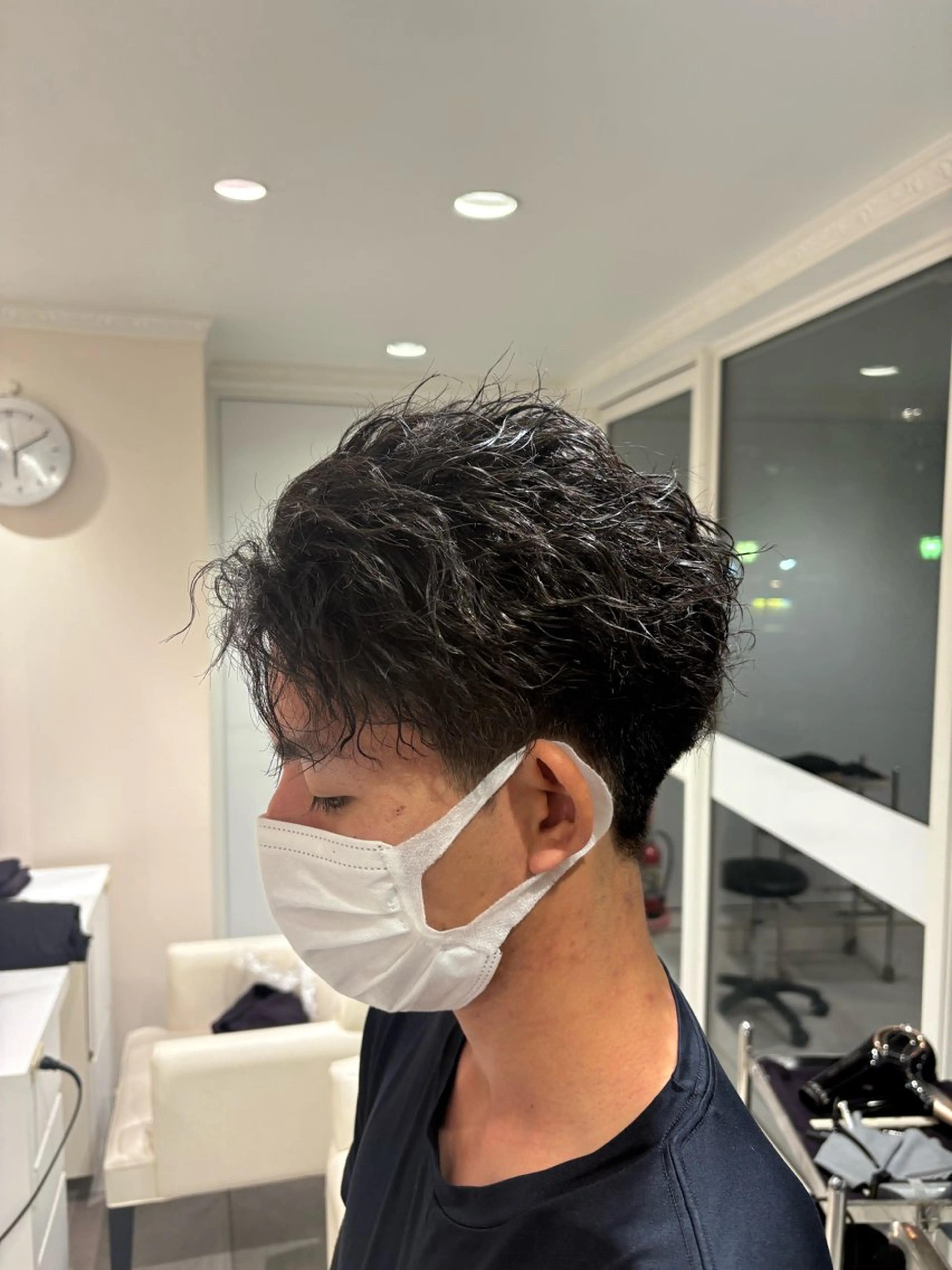 パーマ メンズ メンズパーマ カット パーマ 石山 海斗のヘアスタイル