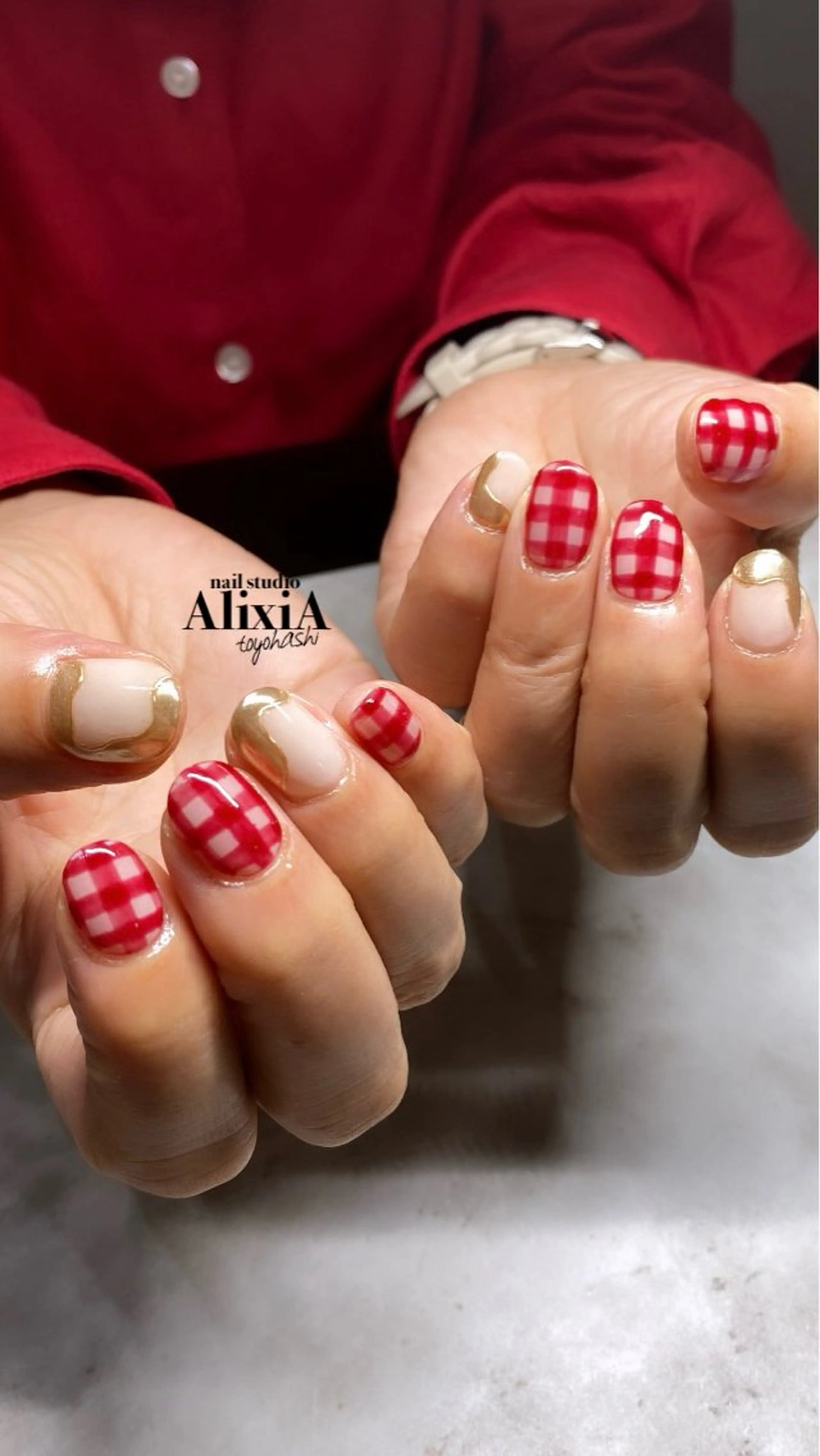 ネイル ハンドネイル AlixiA nail studio所属・AlixiA ゆみのネイルデザイン
