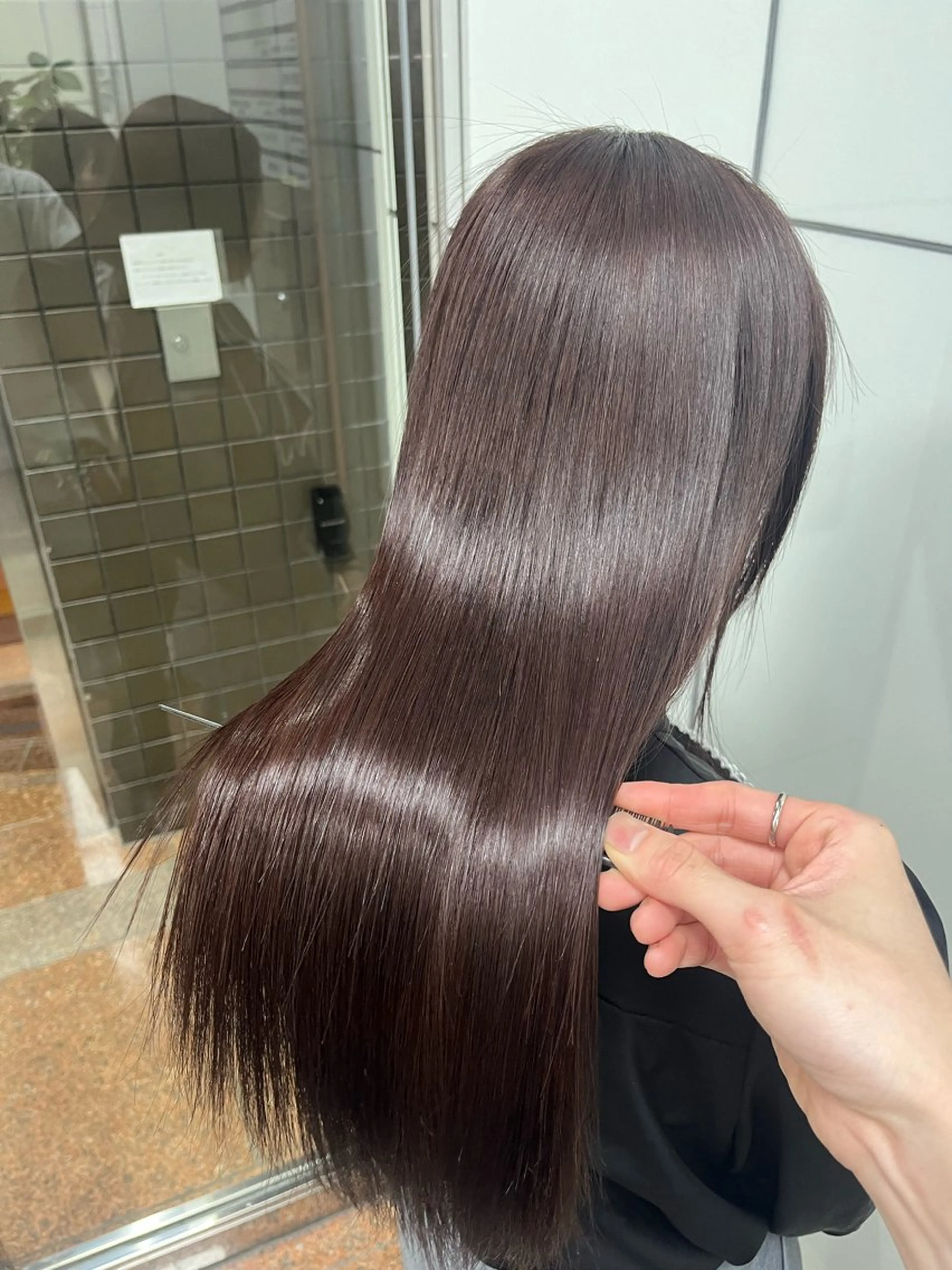 ロング カット 石原 悠貴のヘアスタイル