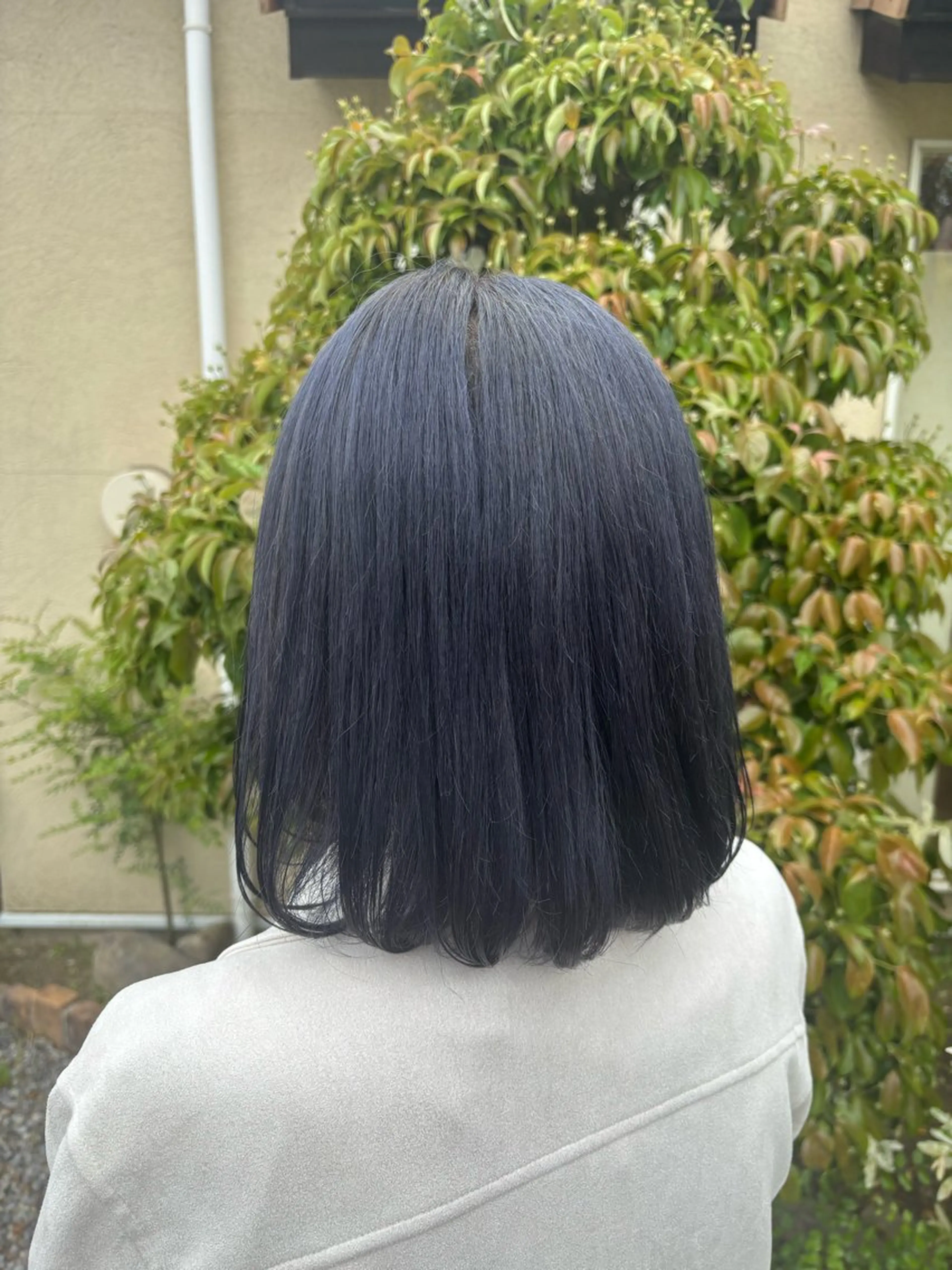 ミディアム カラー アッシュ カット ヘアカラー トリートメント Sagedoue ユイのヘアスタイル