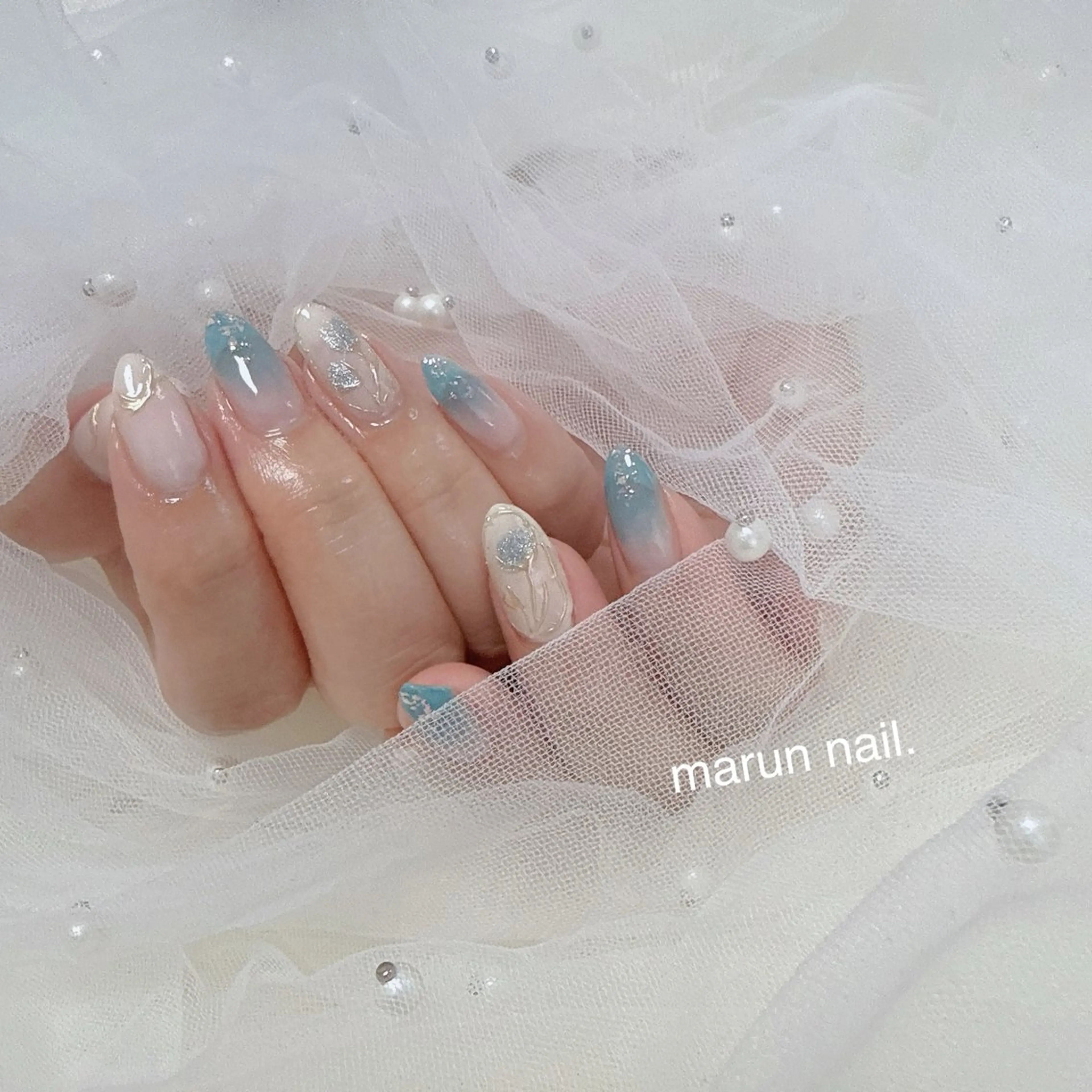 ネイル ハンドネイル marun._ megumi.のネイルデザイン