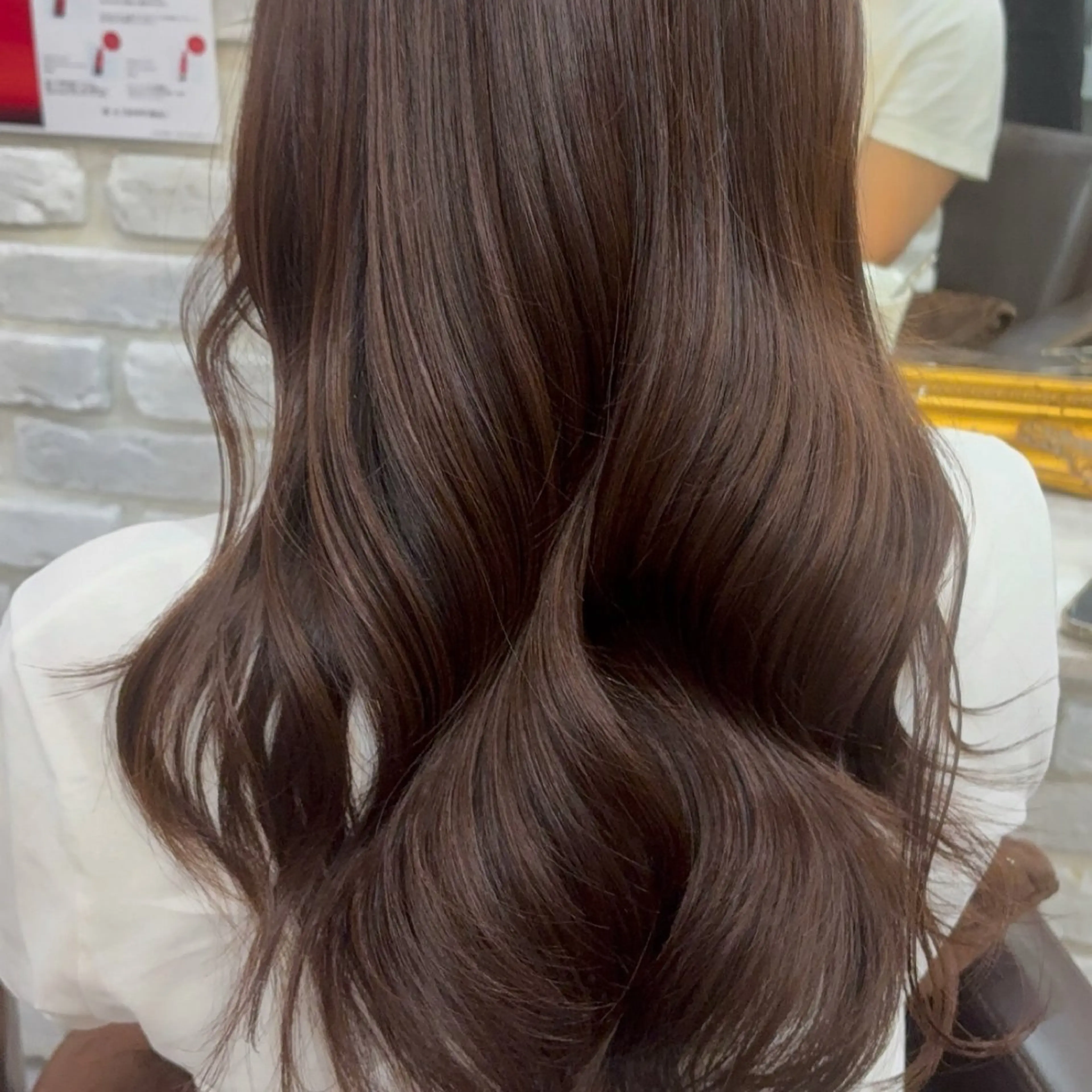 ロング カラー 🩵KARIN 透明感カラー🩵のヘアスタイル
