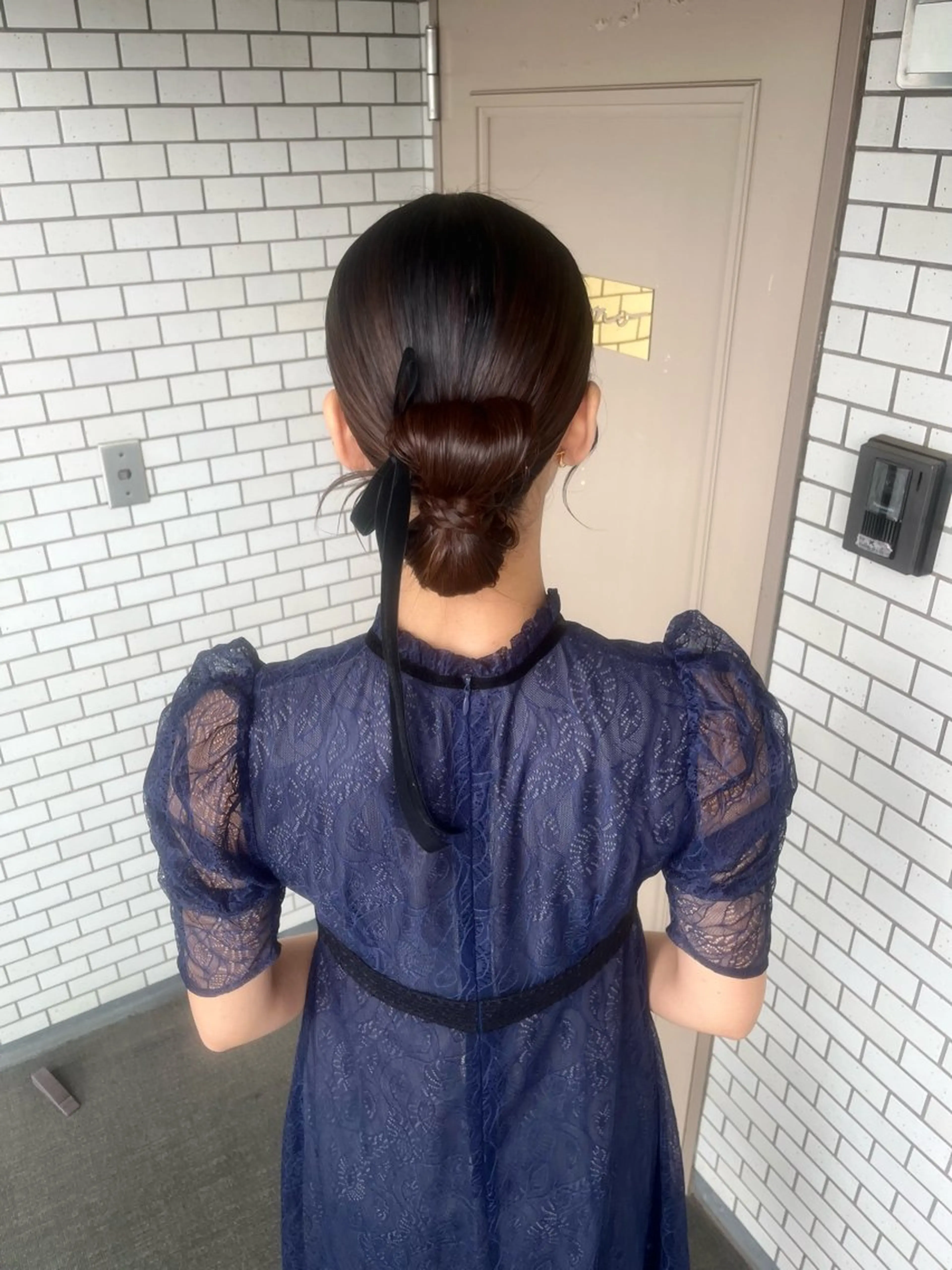 ヘアアレンジ 結婚式・ブライダル 三つ編み 髪飾り ヘアセット 推し活/イベントヘア 🎀✨yuriのヘアスタイル