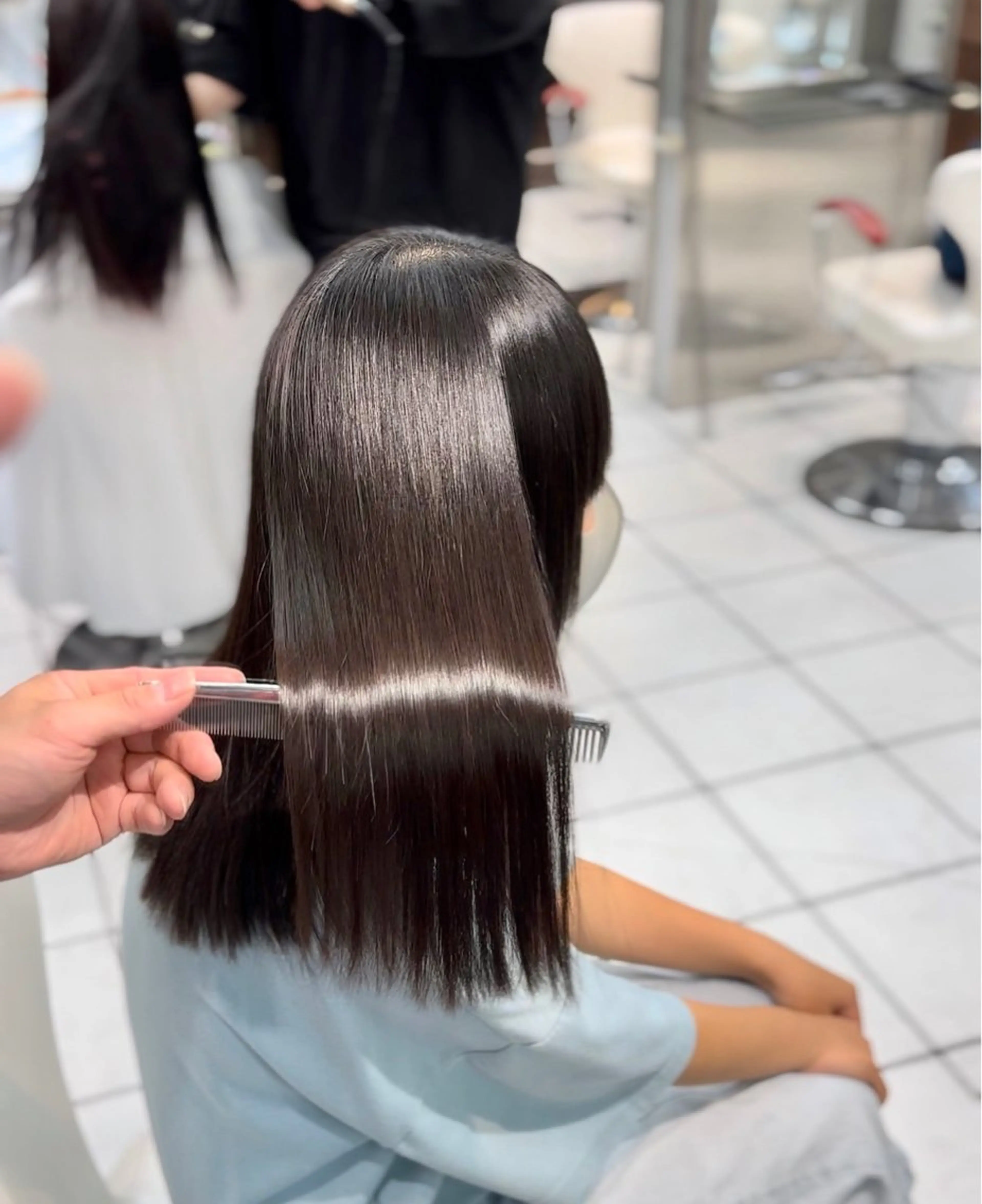 ロング カラー パーマ ヘアアレンジ メンズ キッズ メンズブリーチ ブリーチ 髪質改善 縮毛矯正 ストレートパーマ カット 縮毛矯正 トリートメント 🪽美髪の神🪽 💎RYUSEI💎のヘアスタイル