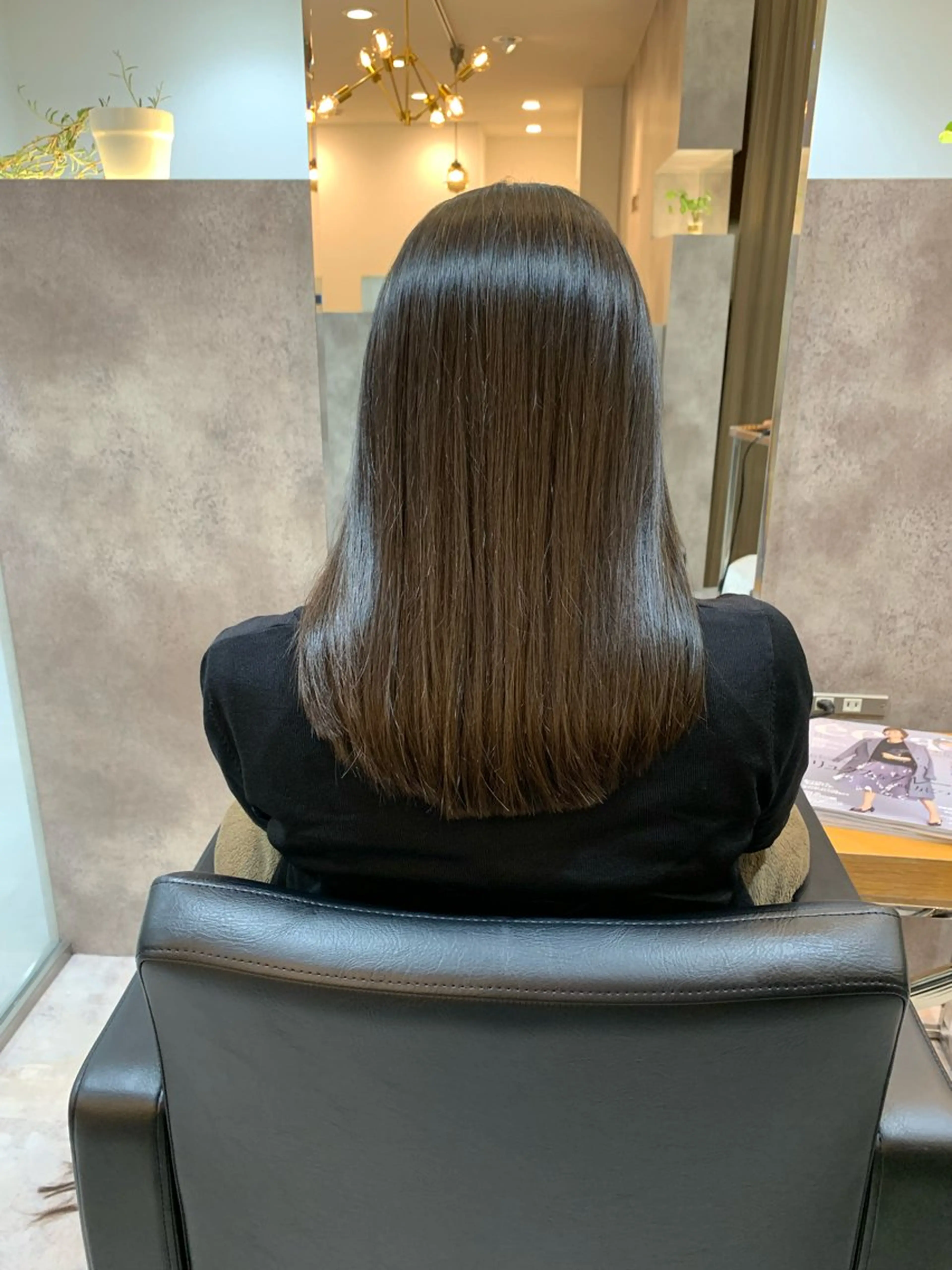 ロング ロング トリートメント 北川 栞菜のヘアスタイル