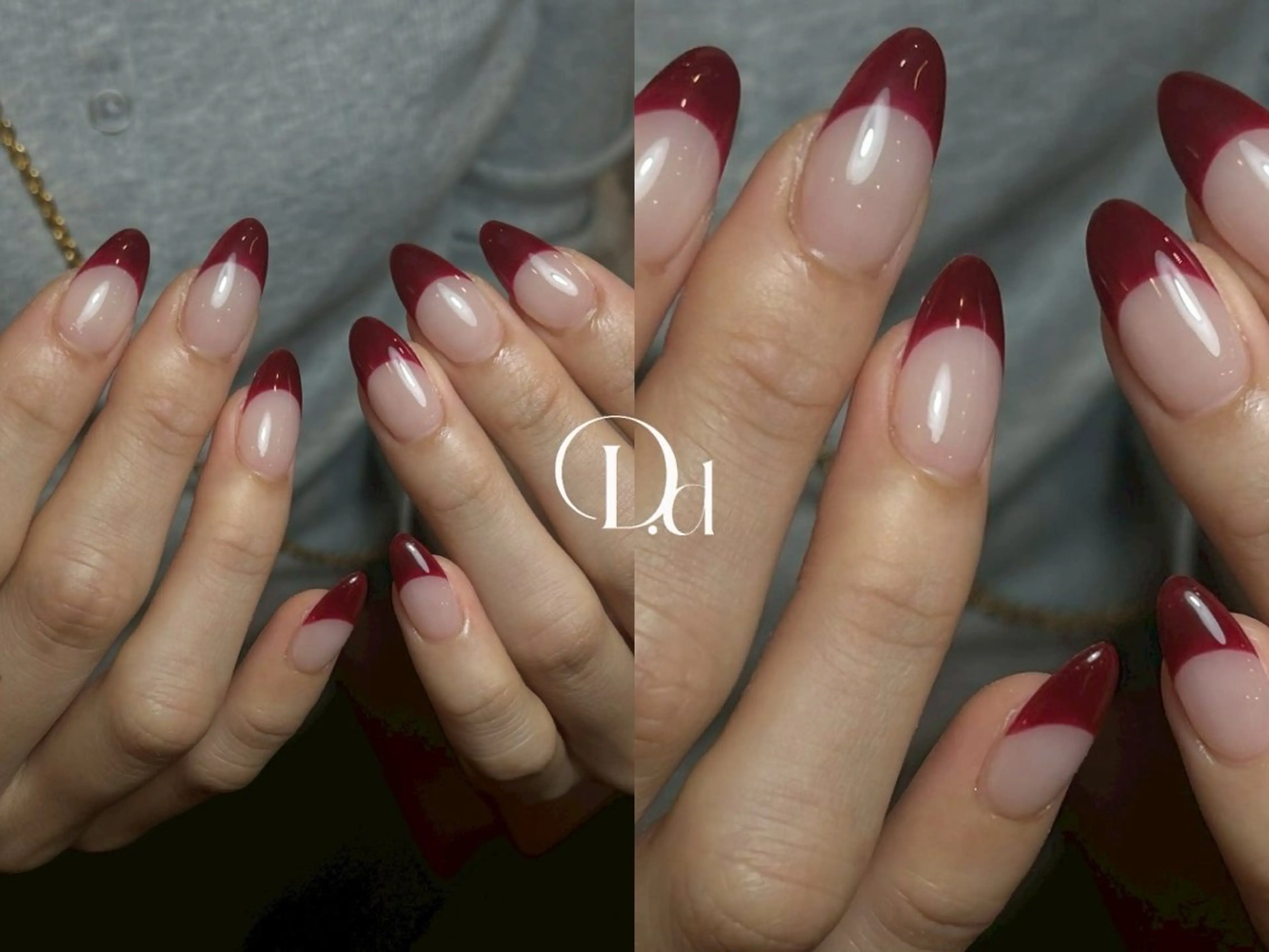 ネイル 長さ出し ジェルネイル 韓国ネイル マグネットネイル 持ち込み ハンドネイル D.d Reinaのネイルデザイン