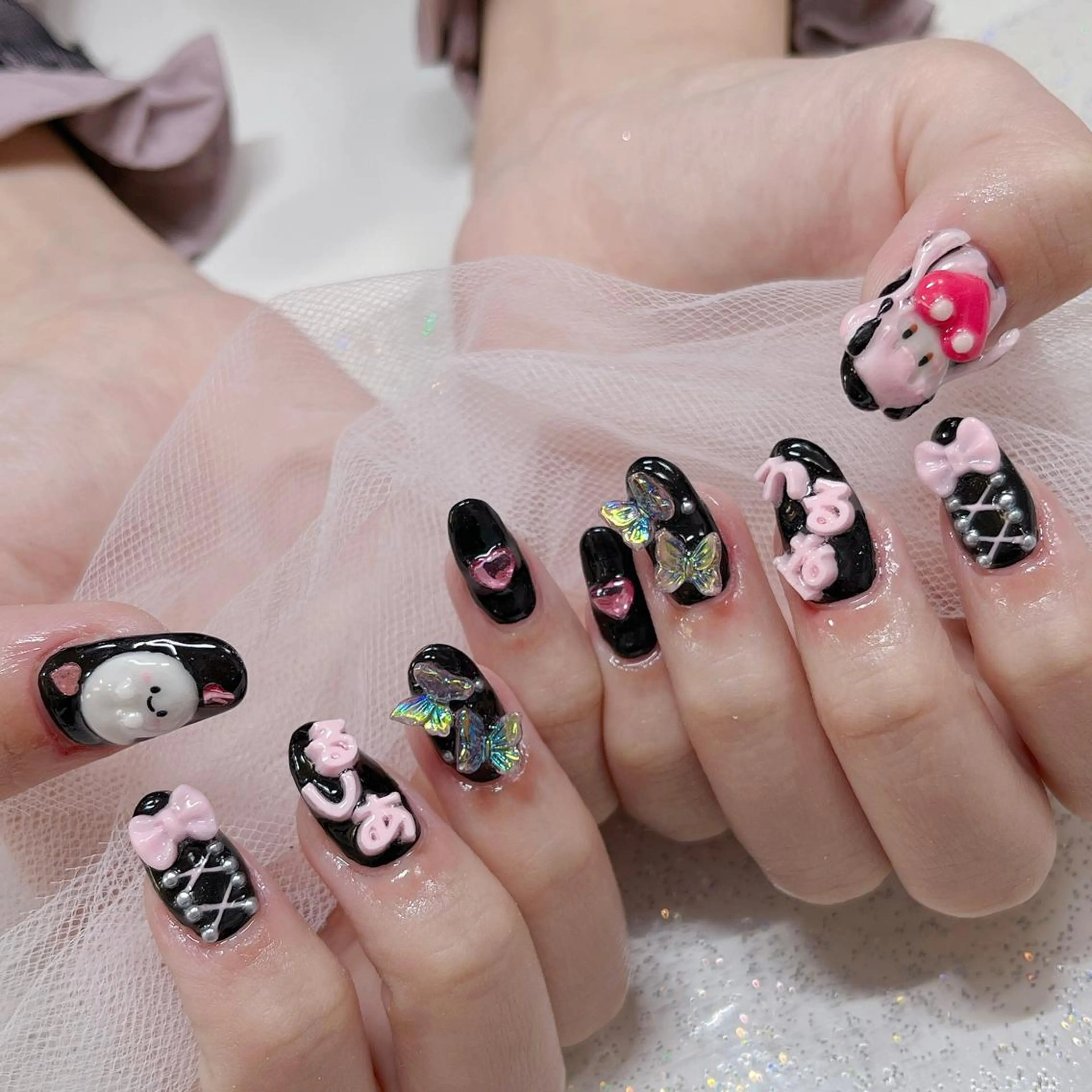 ネイル ハンドネイル plume nail ☆韓国ネイルのネイルデザイン
