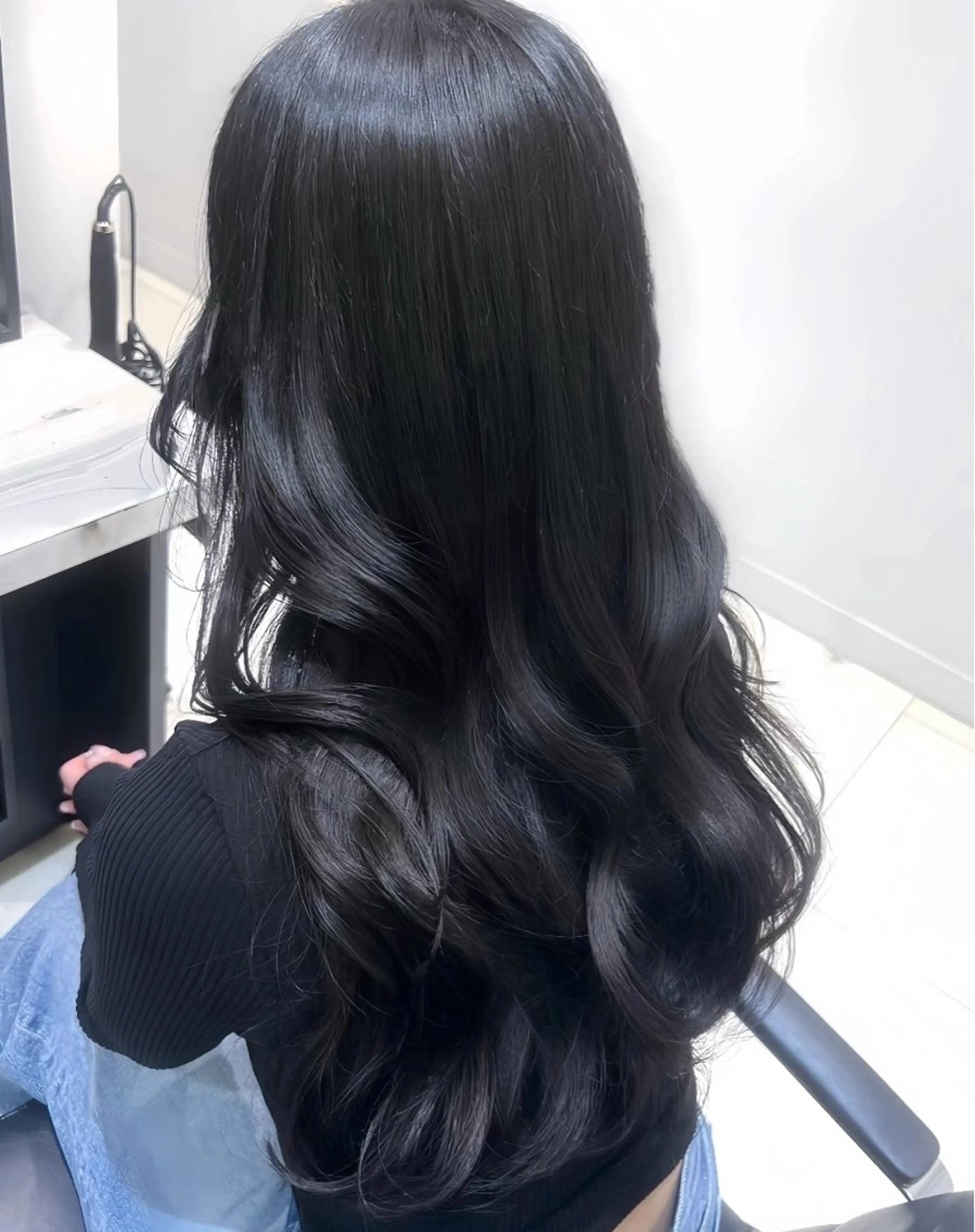 ロング ケアカラー ヘアカラー トリートメント 艶髪×盛れる顔まわり 🫧新宿/SHOKIのヘアスタイル