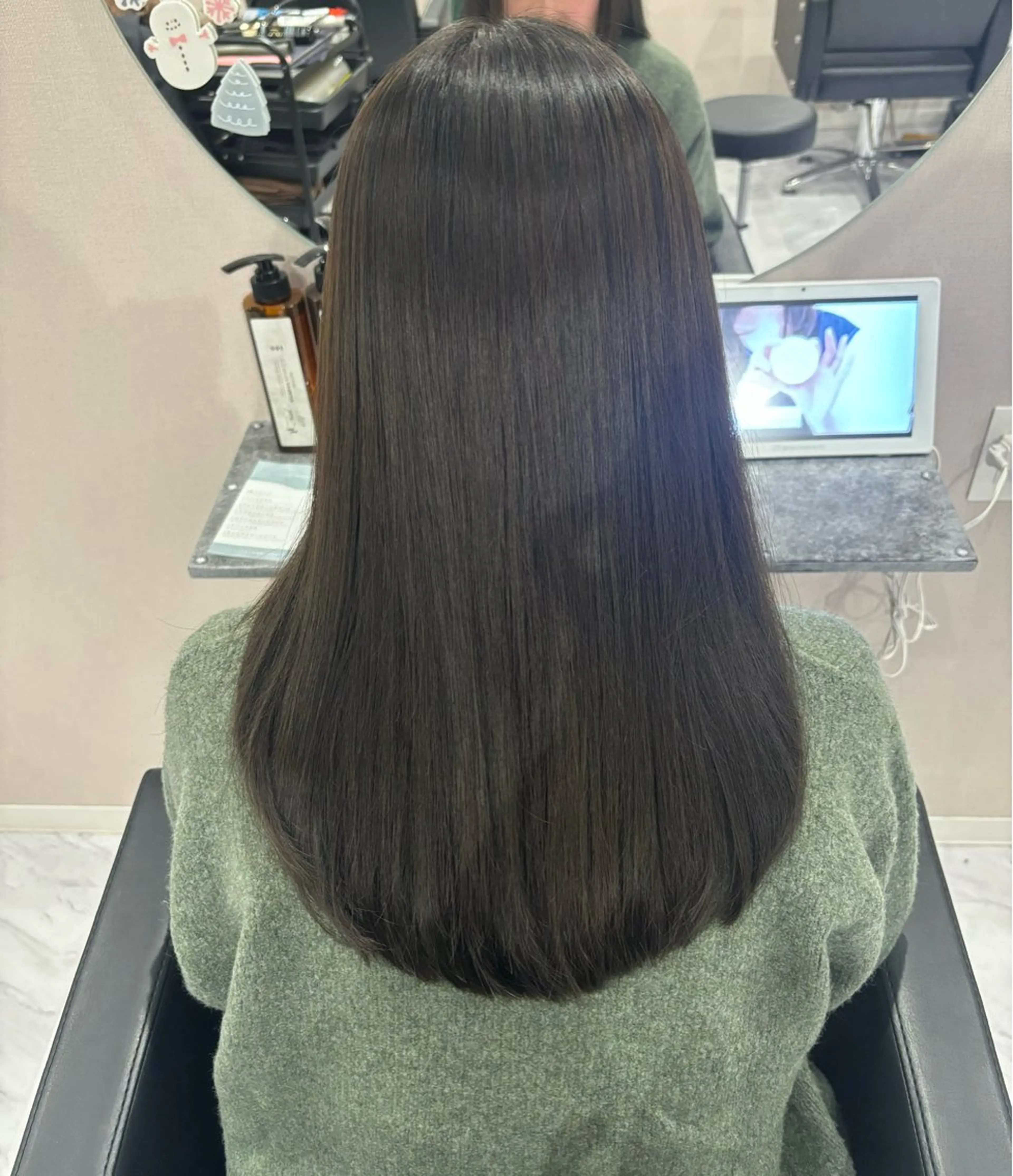 《🌸ご新規様限定🌸》カット＋ダメージレスカラー+髪質改善トリートメントの写真