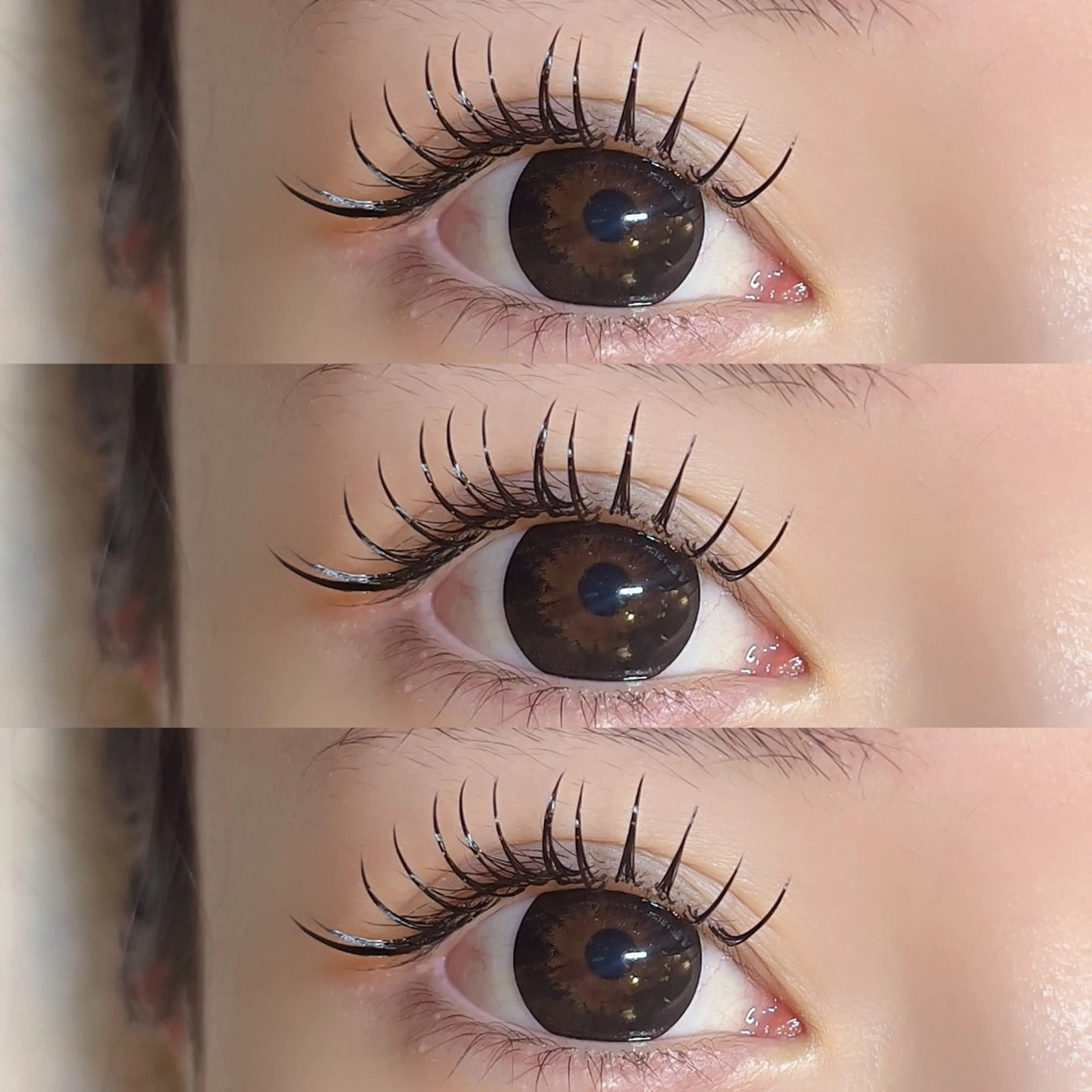 束感まつ毛エクステ🎀アップワードラッシュ120本オフ込みの写真