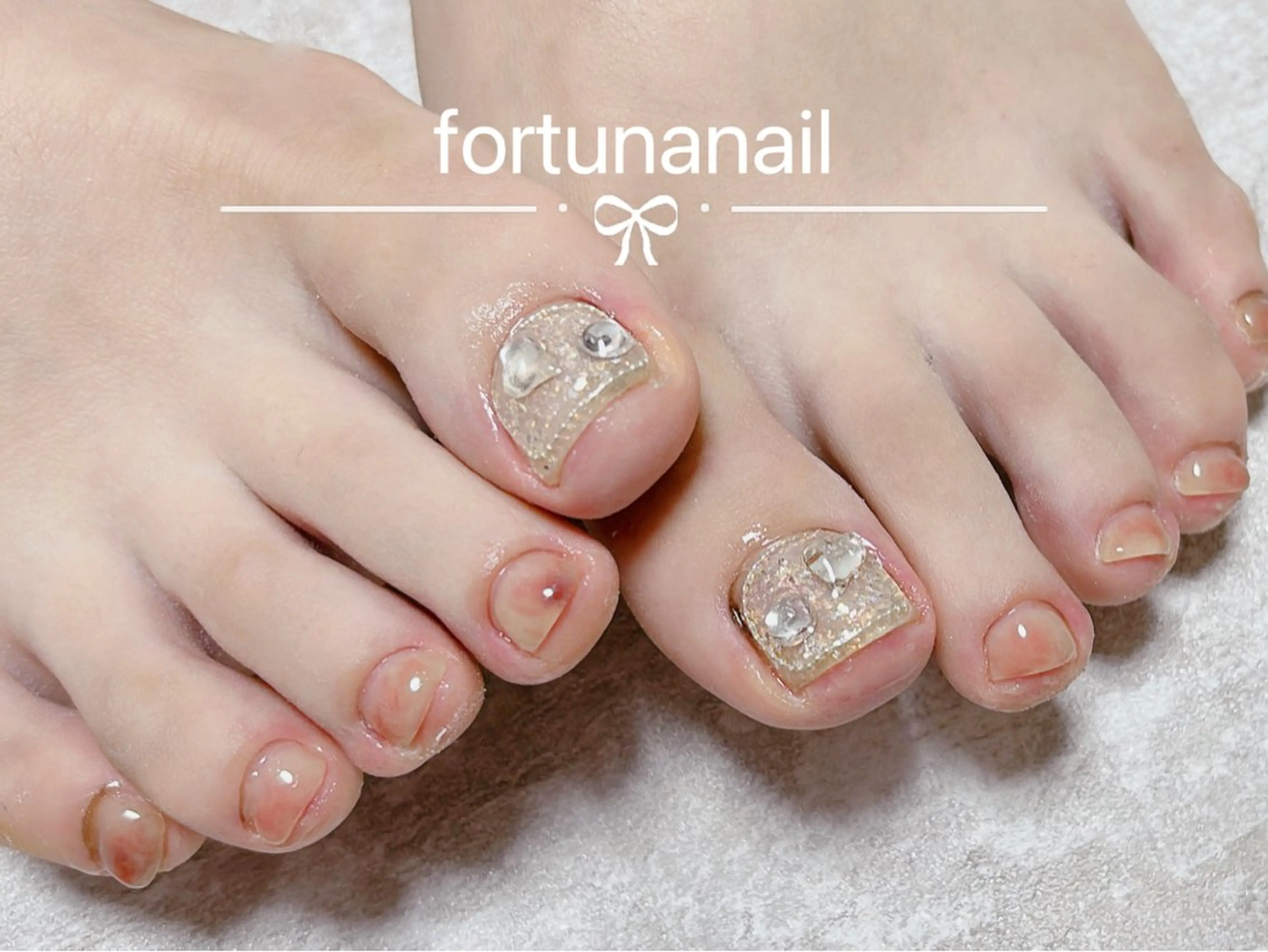 ネイル フットネイル Nail •Head スパFortunaのネイルデザイン