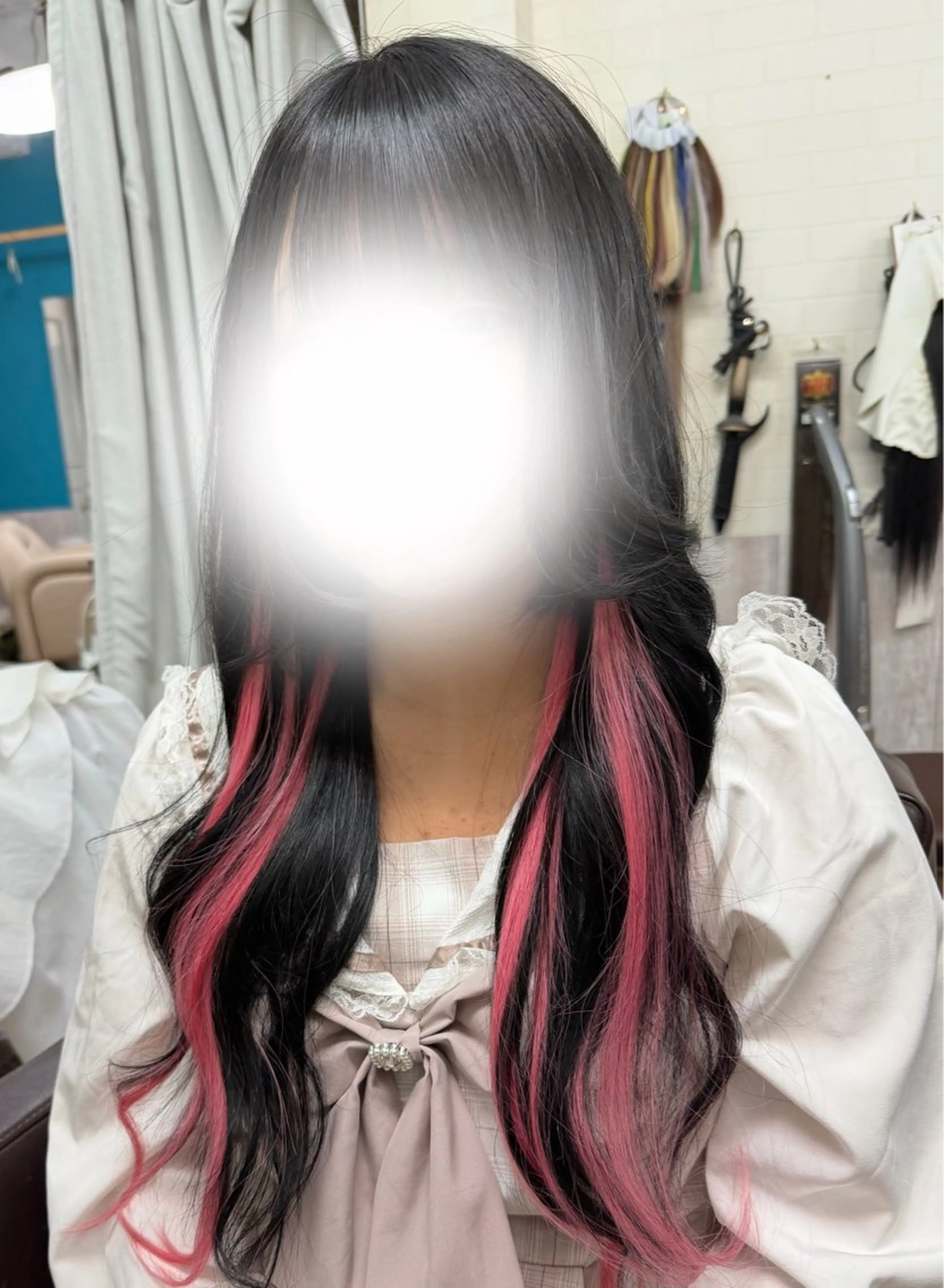 ロング ボブ エクステ ロング エクステ ALOHA所属・川本 葵のヘアスタイル