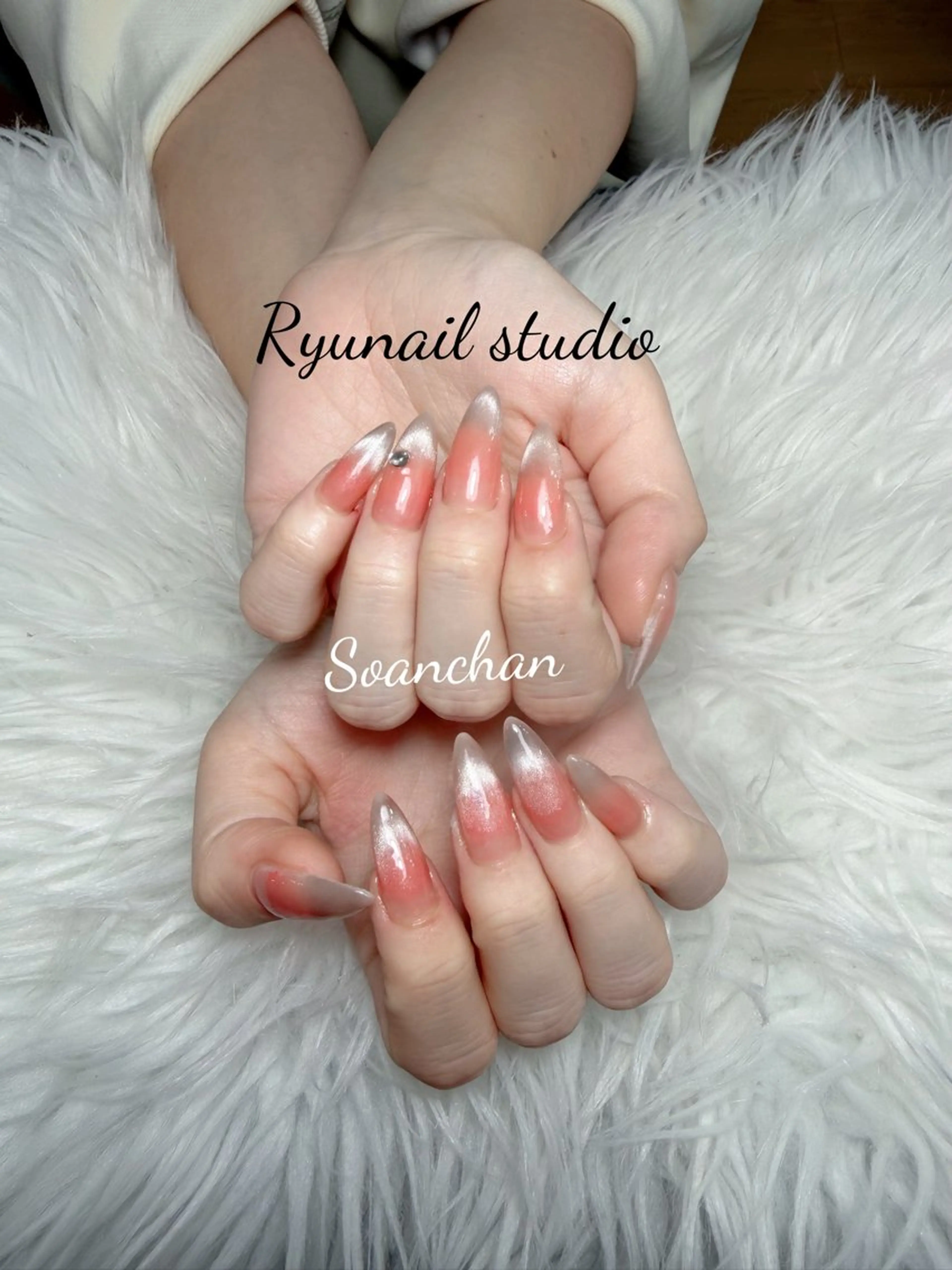 ネイル ハンドネイル Ryunail所属・Ryu Nail NekoChanのネイルデザイン