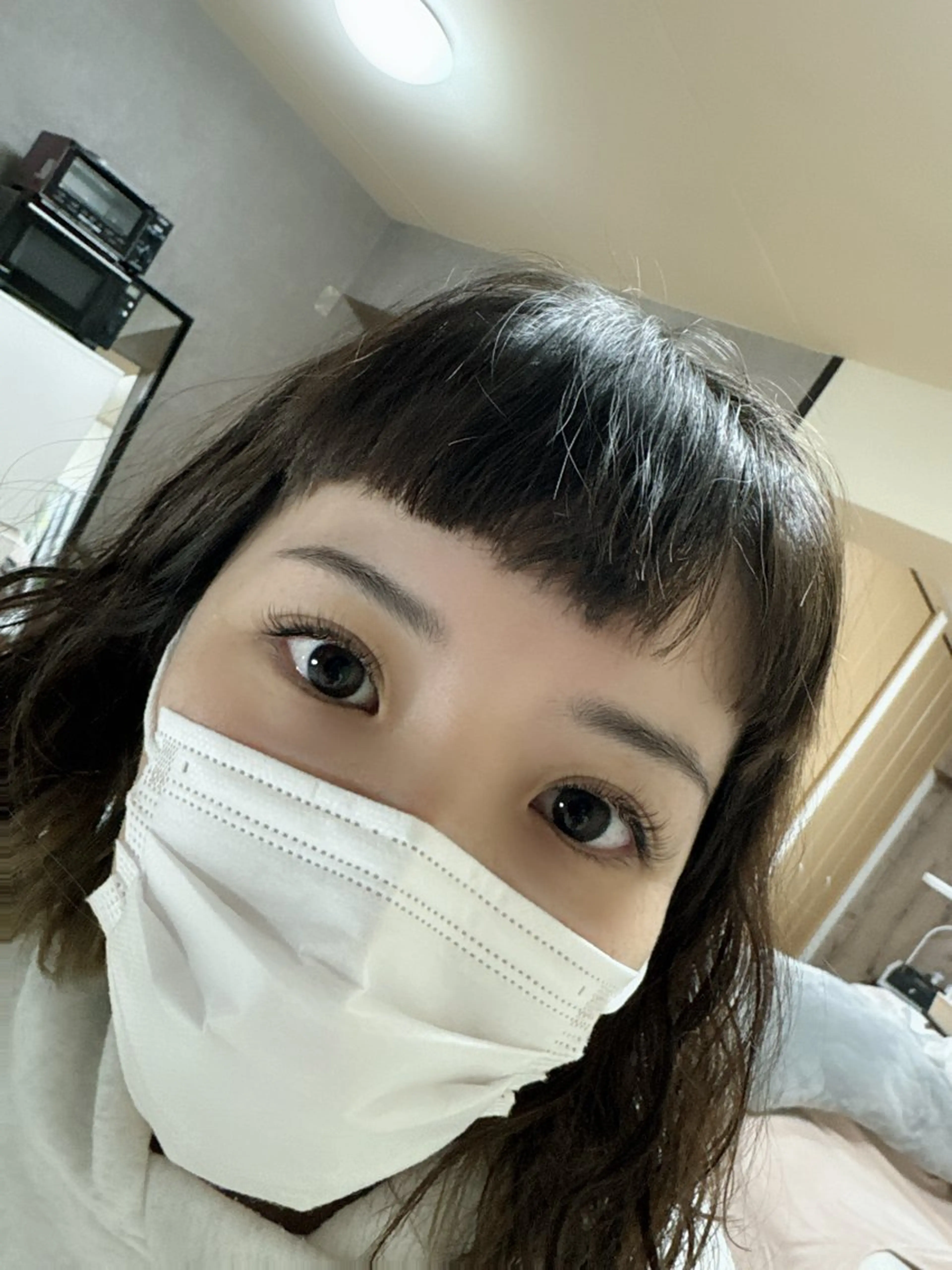 マツエク・マツパ フラットラッシュ 目尻長め 伊藤名紬 マツエク専門のマツエク・マツパデザイン