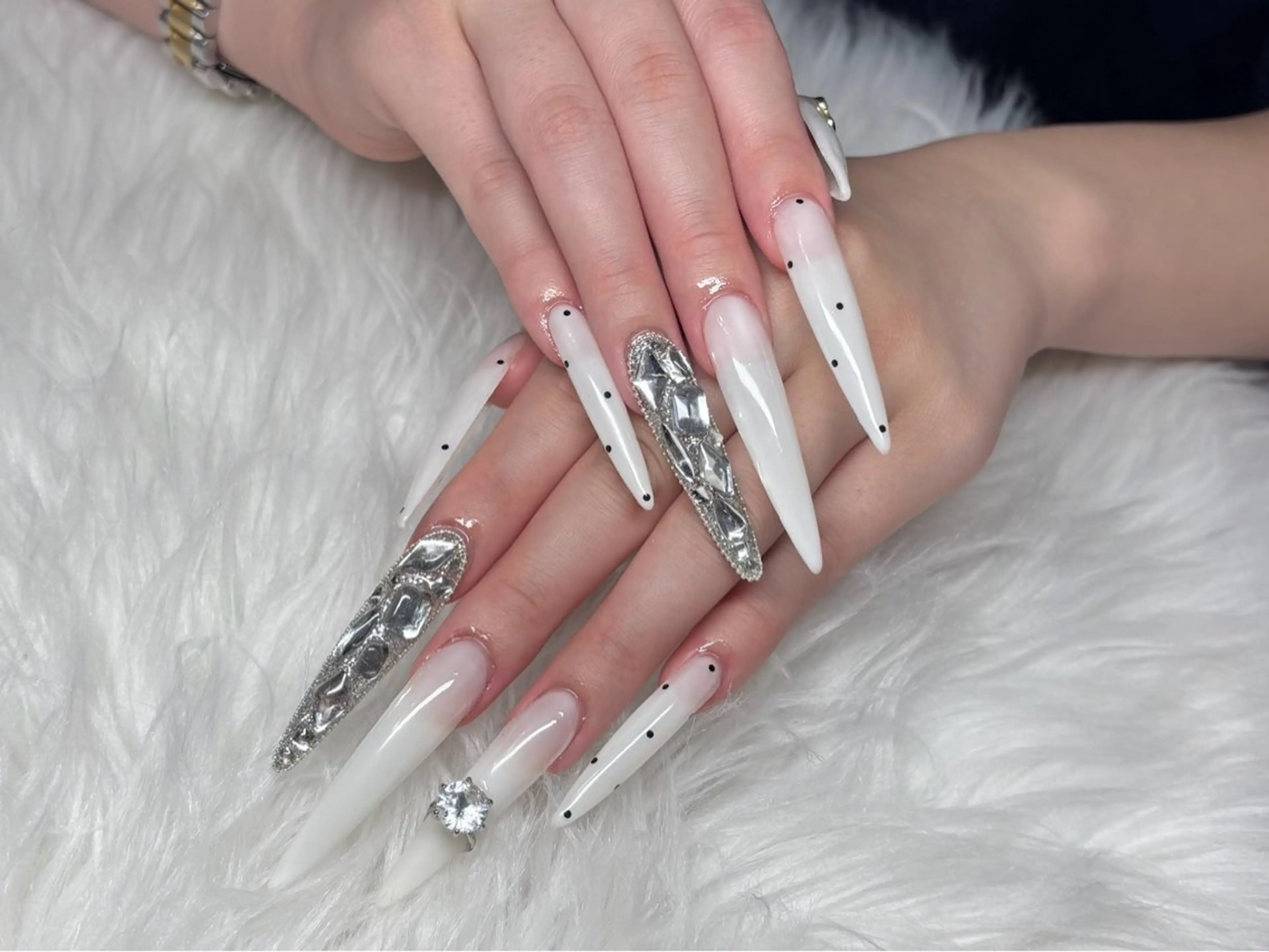 《学割》長さだし持ち込みデザイン💅🏾の写真