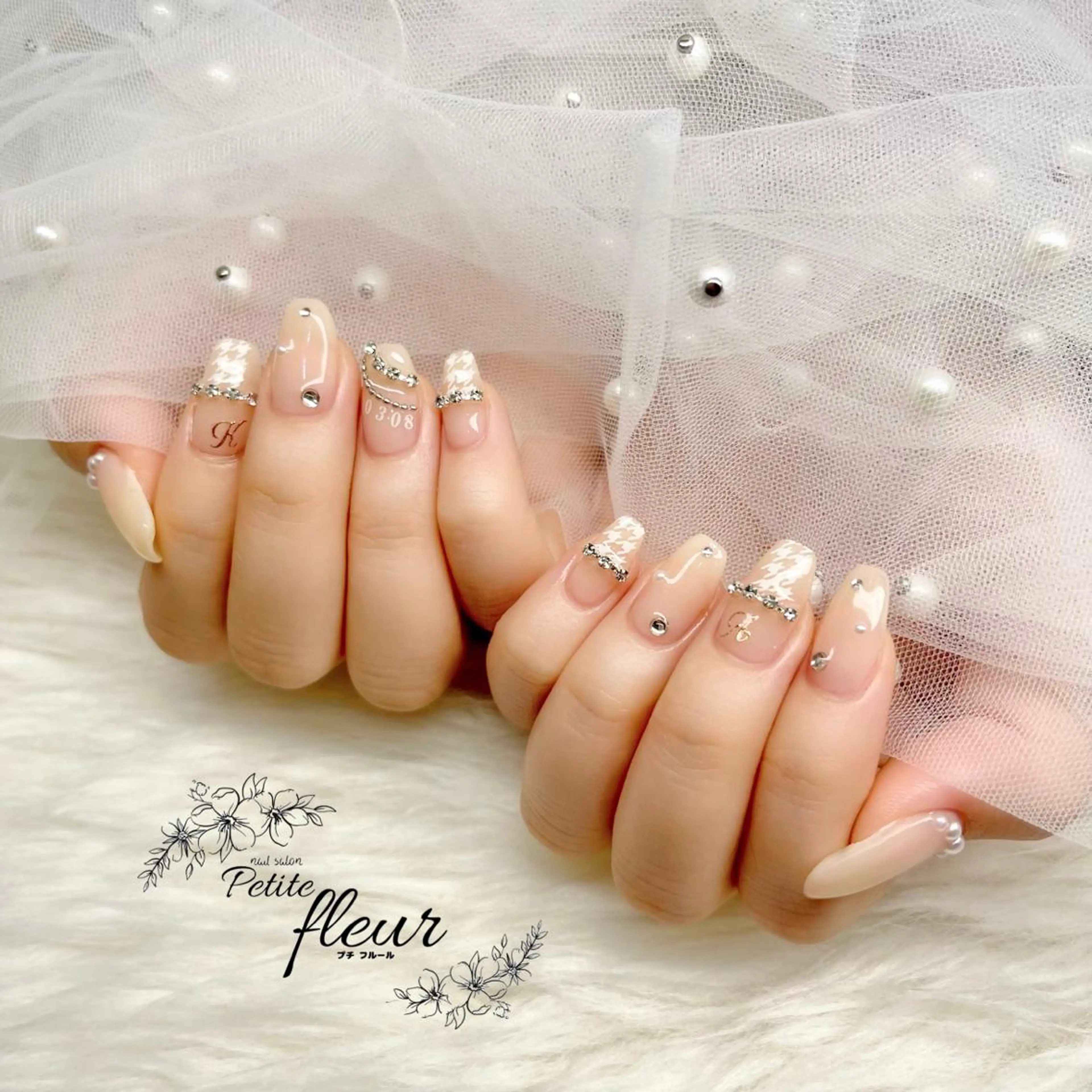 ネイル ❁⃘*。Petite fleur❁⃘*りさのネイルデザイン
