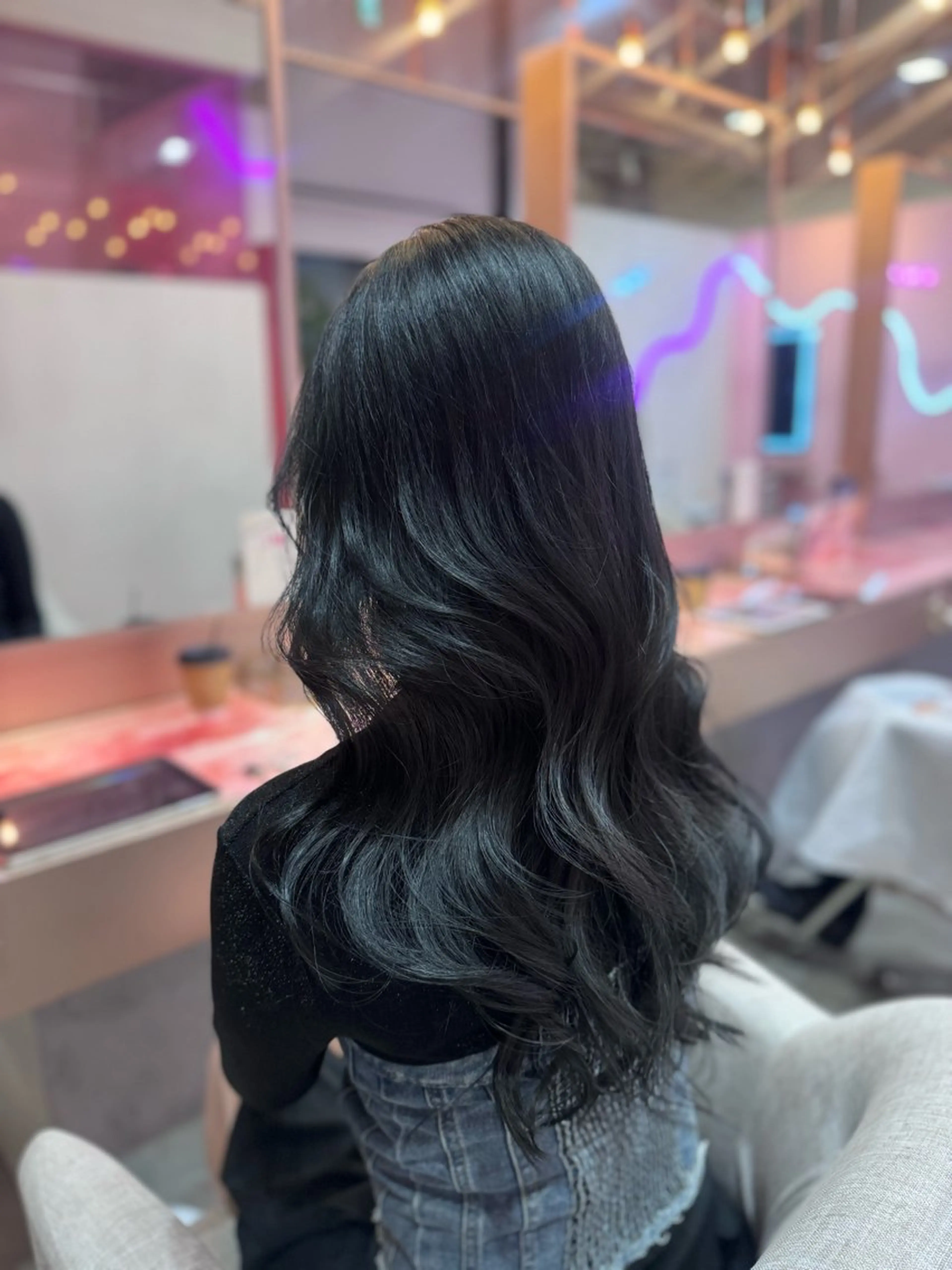 ロング 艶カラー✨レイヤー 𝐚𝐲𝐚𝐤𝐚のヘアスタイル