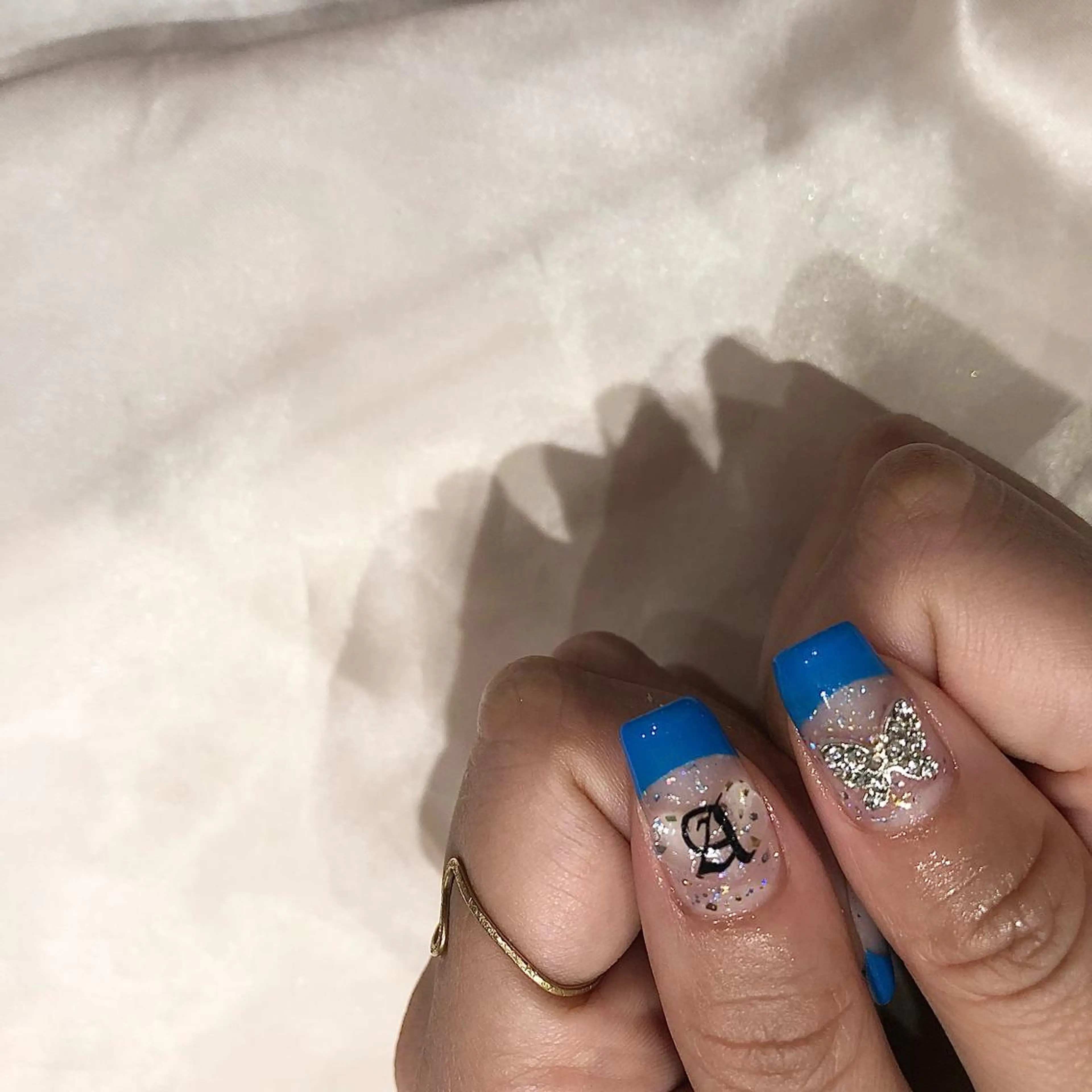 ネイル ハンドネイル パラあり！フィルイン 美フォルムのネイルデザイン