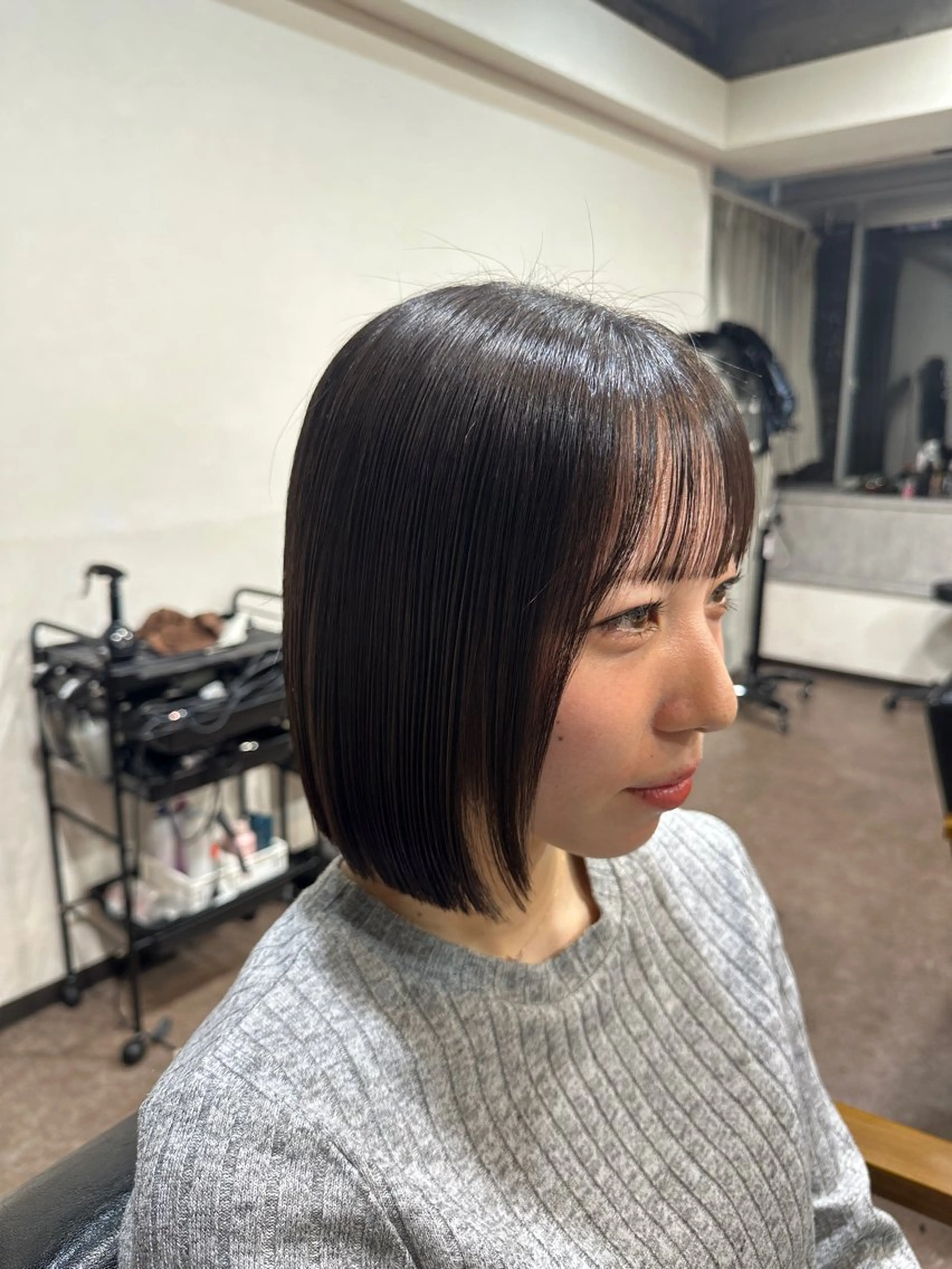 ミディアム 亀井 結夏🐾 池袋のヘアスタイル