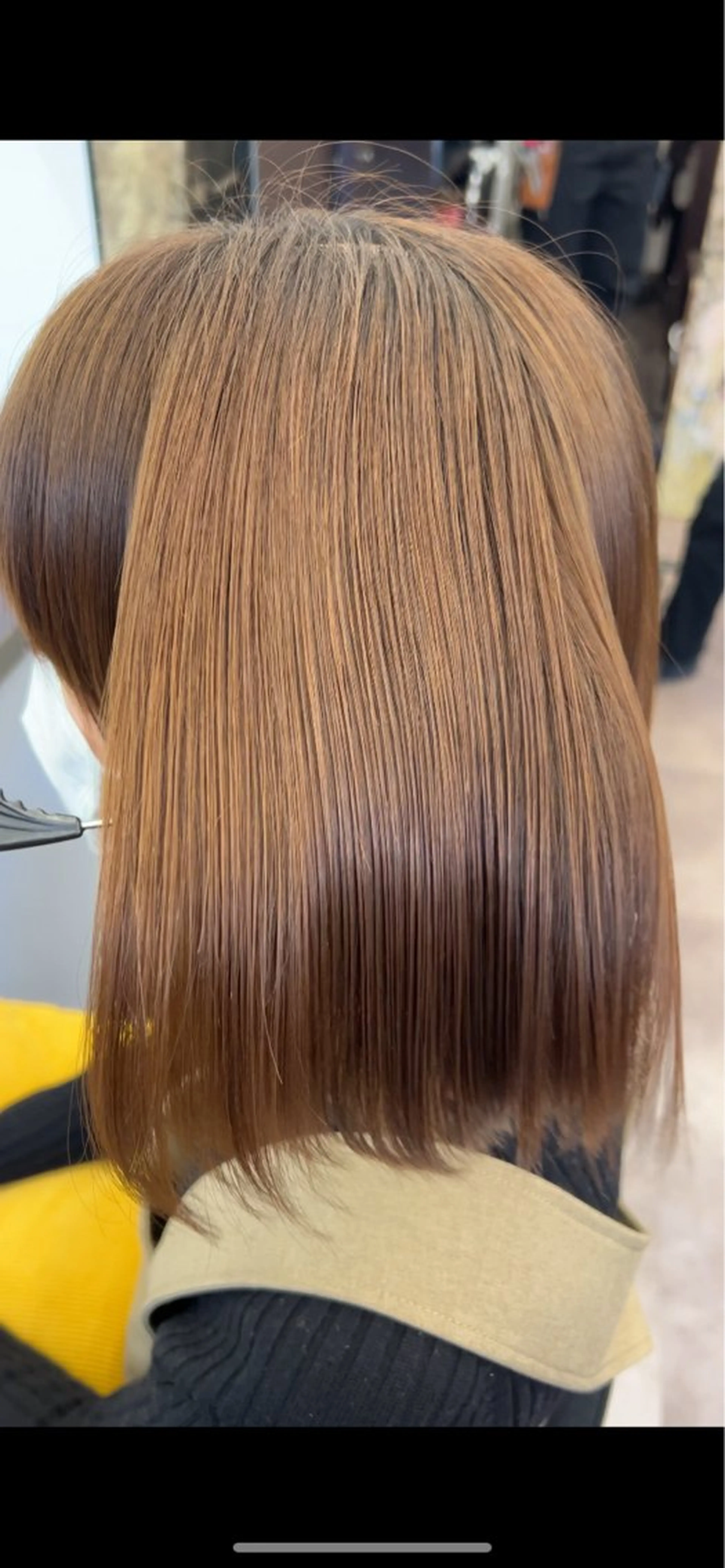 ミディアム ハイトーンカラー/ 艶髪カラー/タクミのヘアスタイル