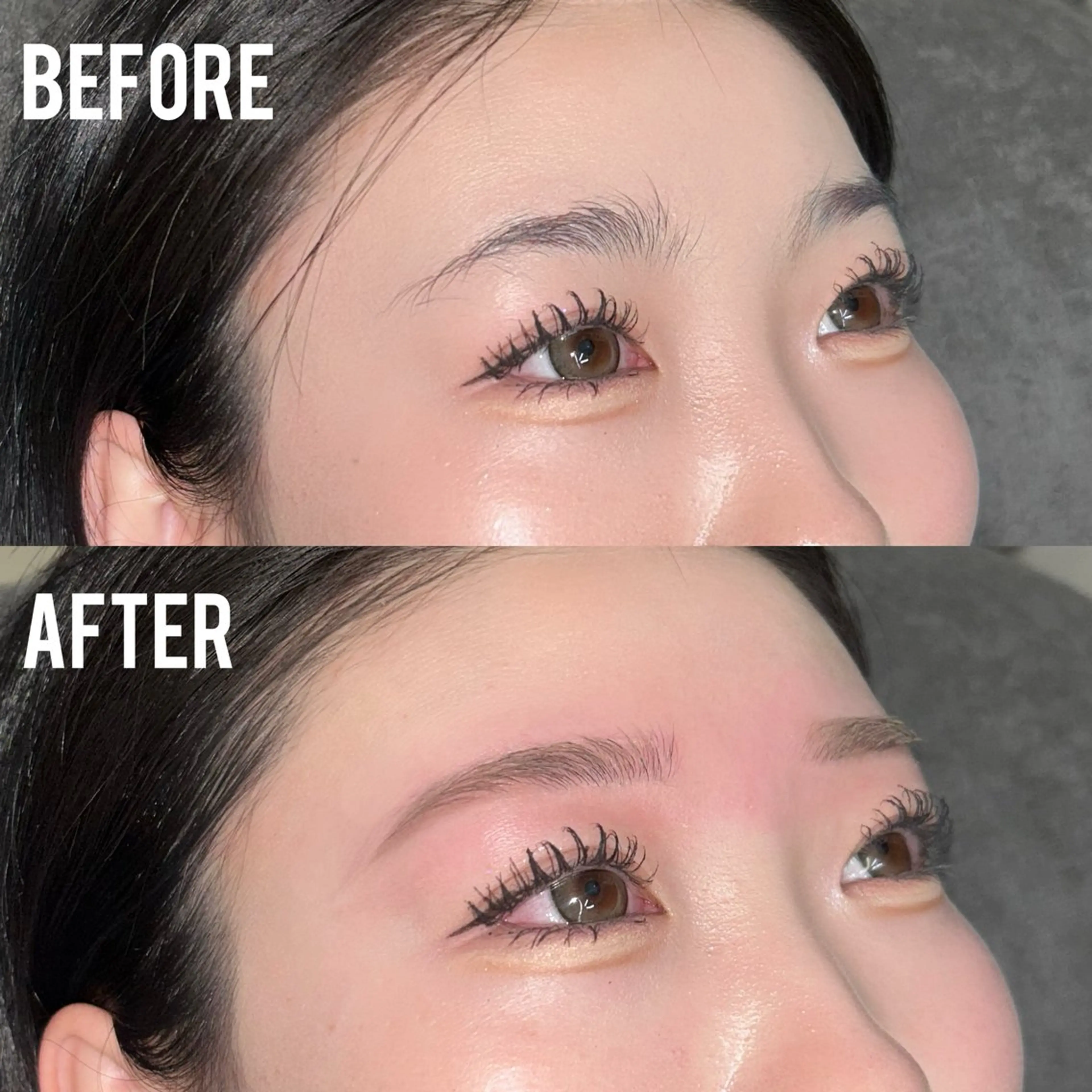 【女性限定】眉毛WAX+HBL（毛流れ矯正)の写真