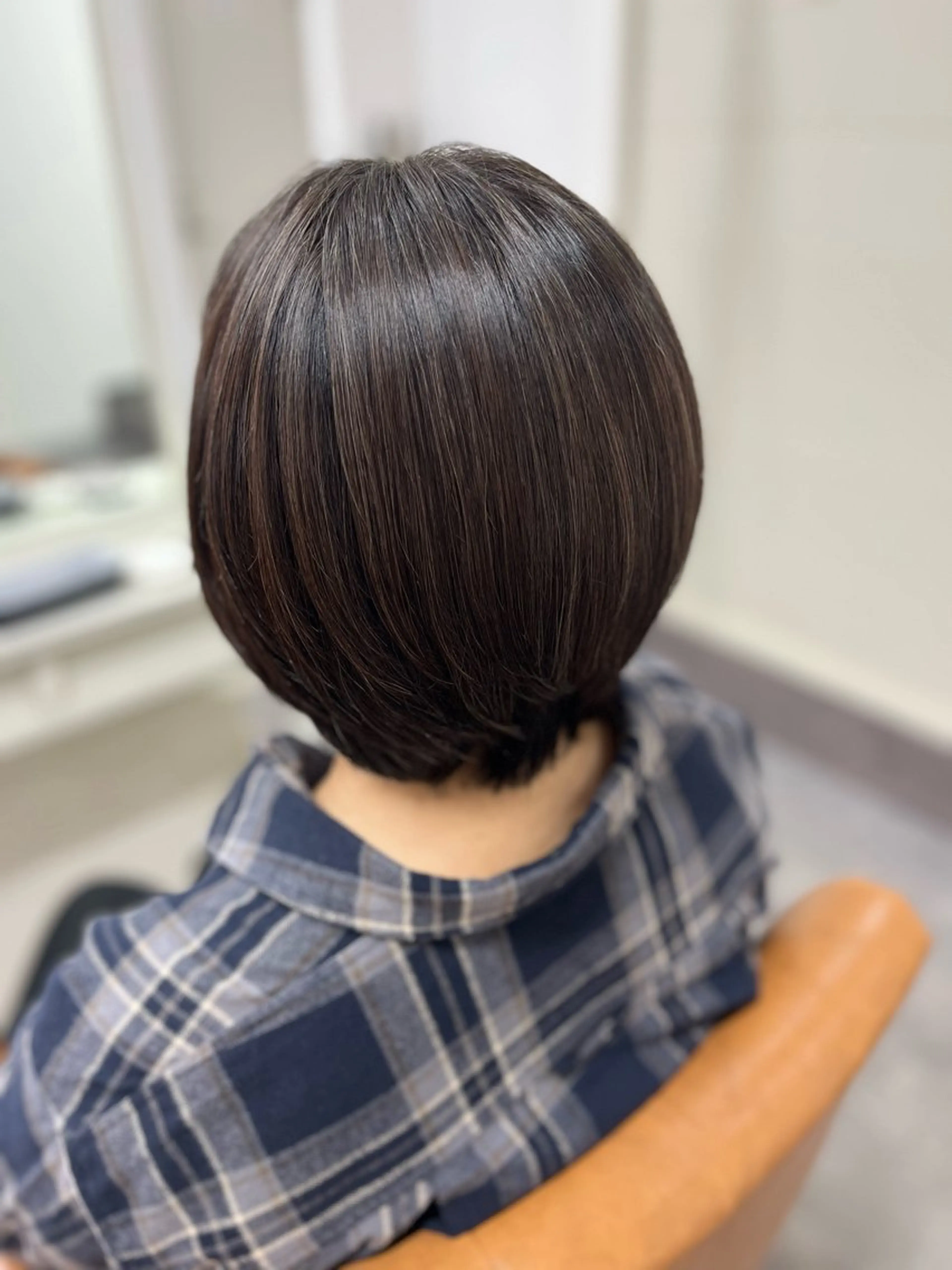 カラー 田口 夏鈴のヘアスタイル