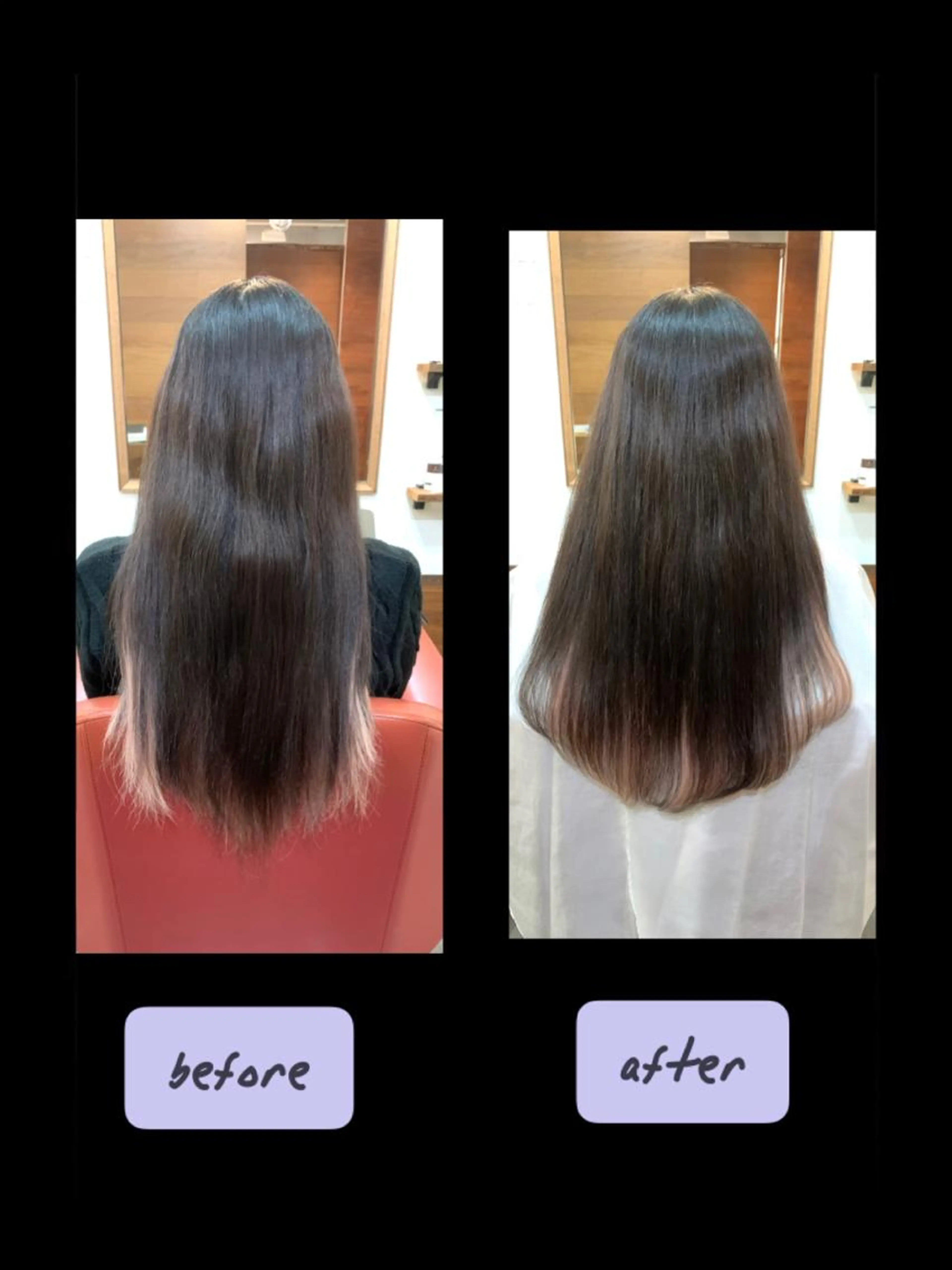 無料カット+シャンプーの写真