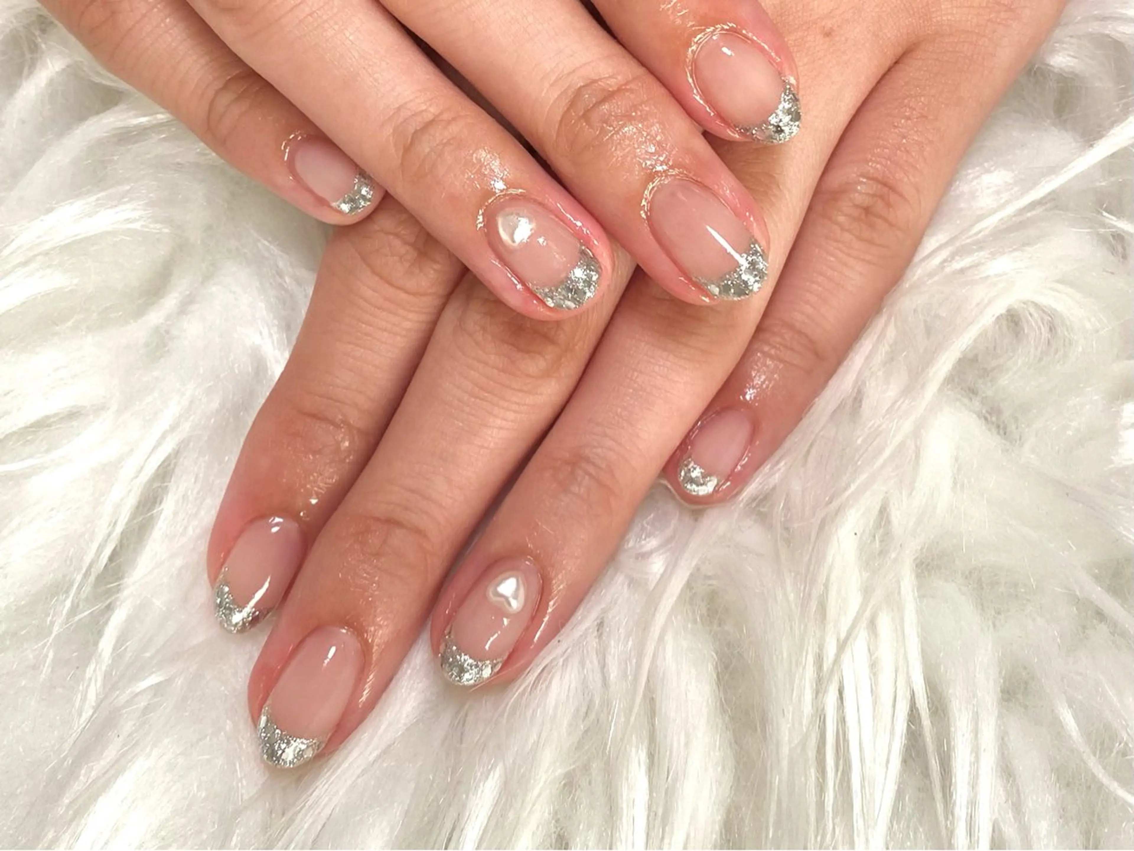 ネイル フレンチネイル ハンドネイル Verita nailのネイルデザイン