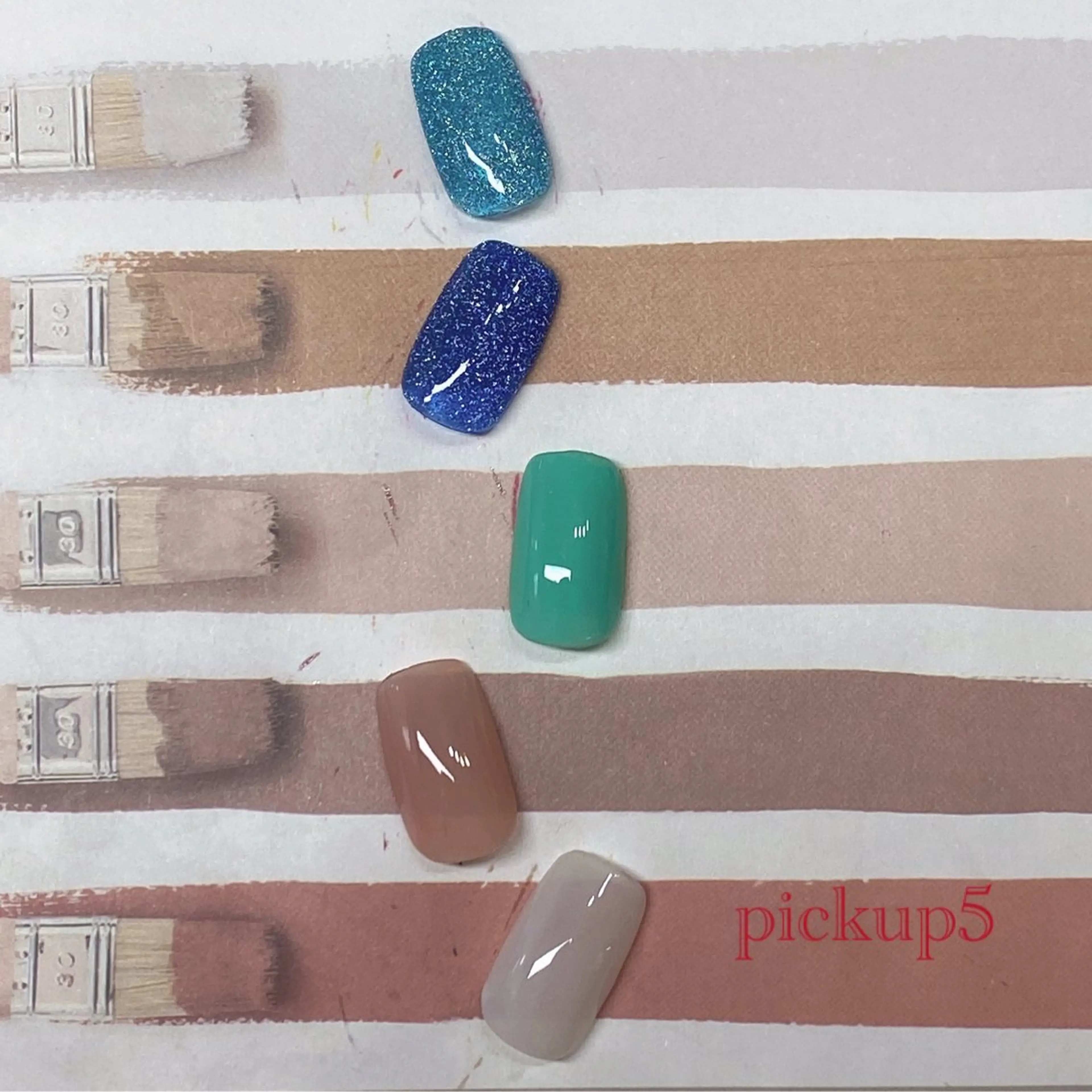 ネイル ジェルネイル ワンカラーネイル ネイリスト aicoのネイルデザイン