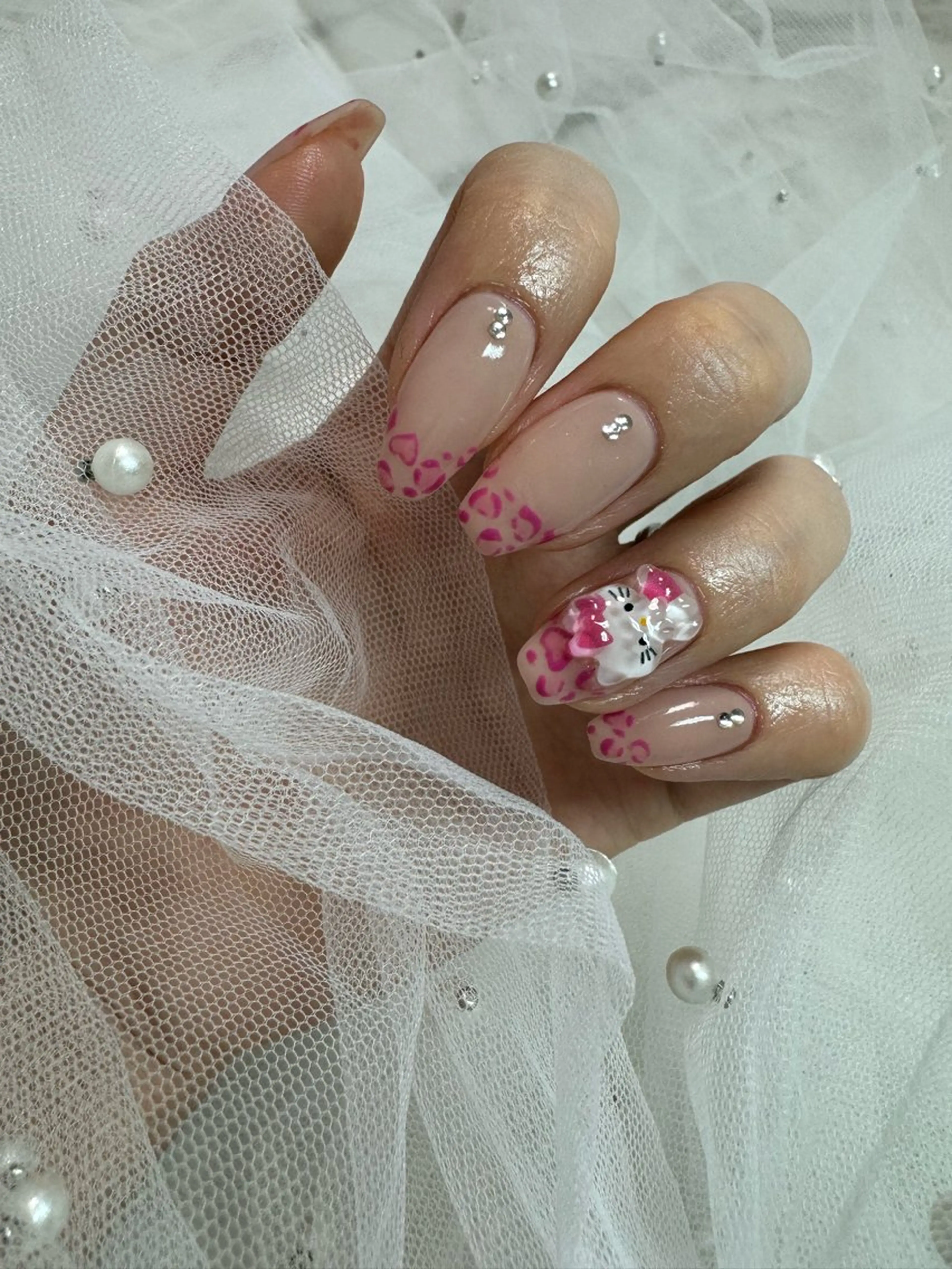 ネイル ハンドネイル 🫧🎀nachi 🎀🫧のネイルデザイン