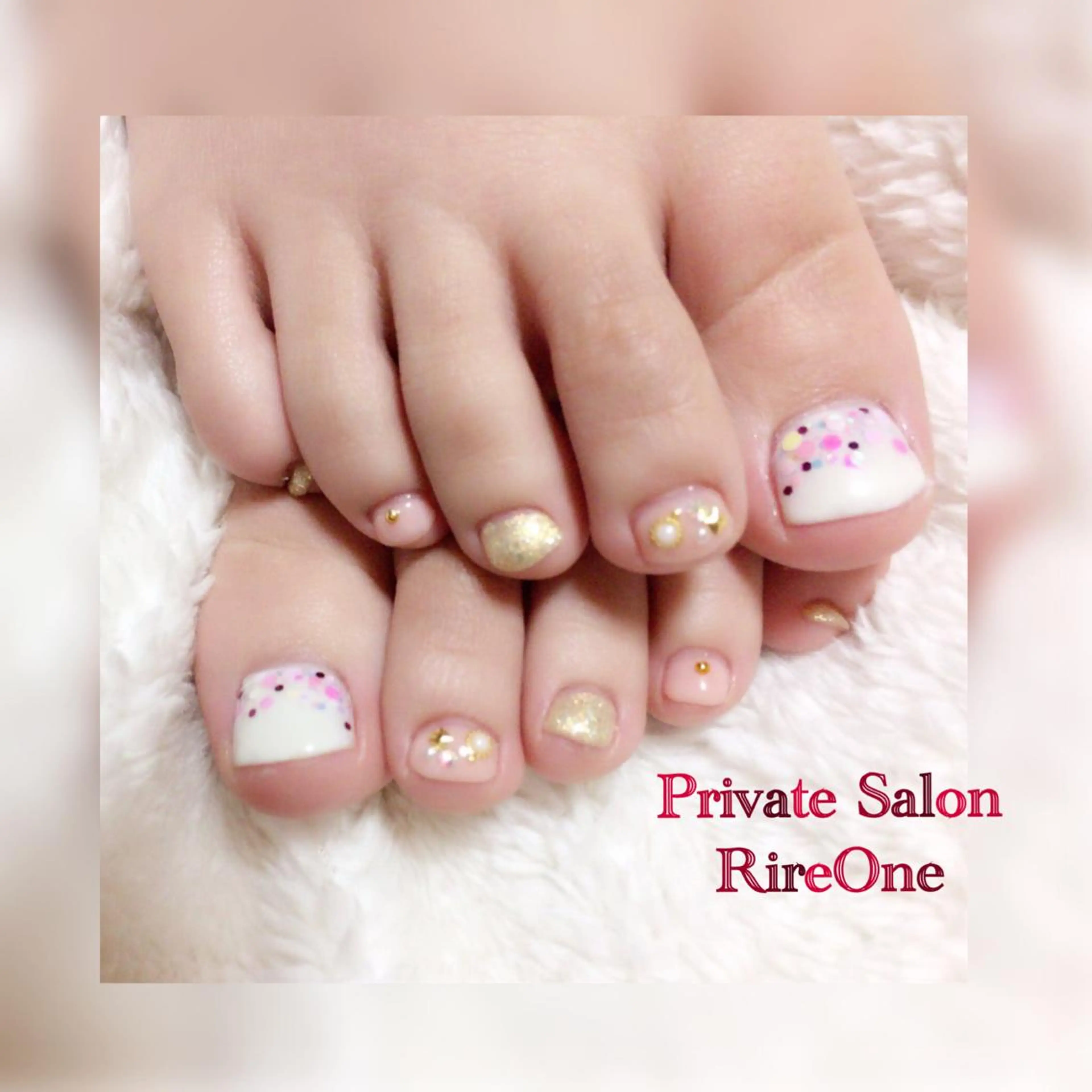 ネイル 春ネイル RireOne ~リルワン~のネイルデザイン