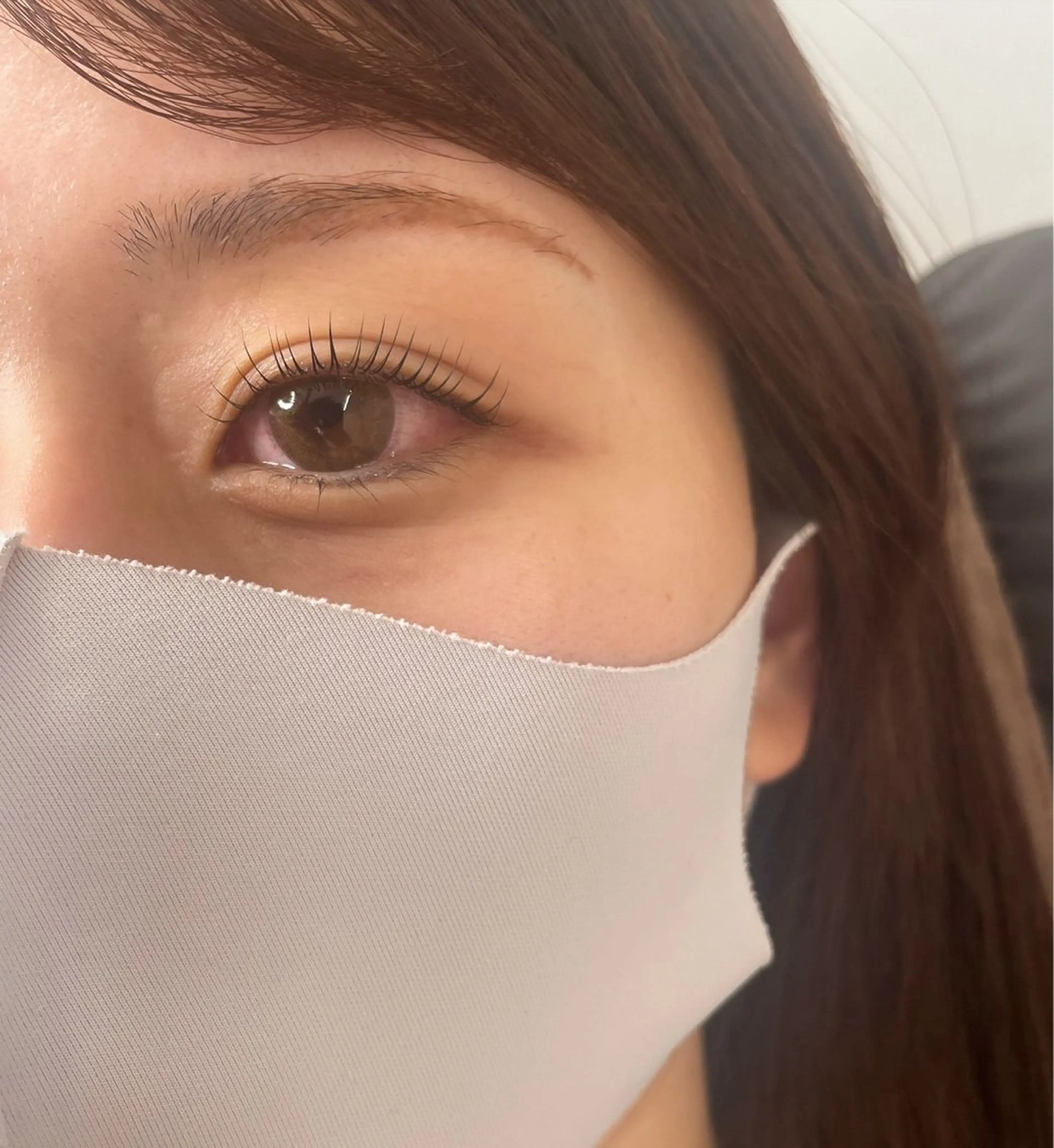 アイブロウWAX＋まつ毛パーマの写真