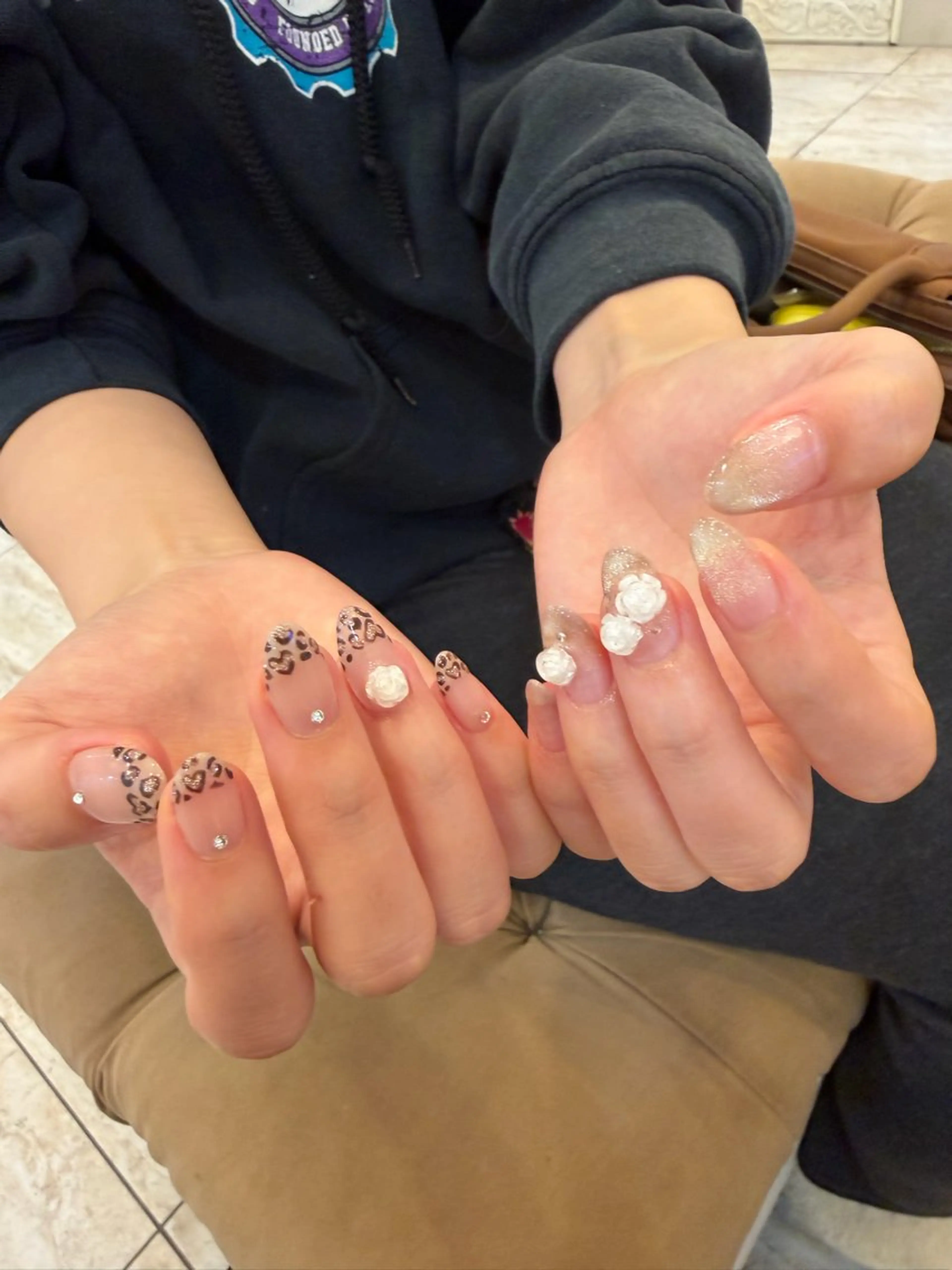 キッズ ネイル ハンドネイル 🦋Tink🦋 asukaのネイルデザイン