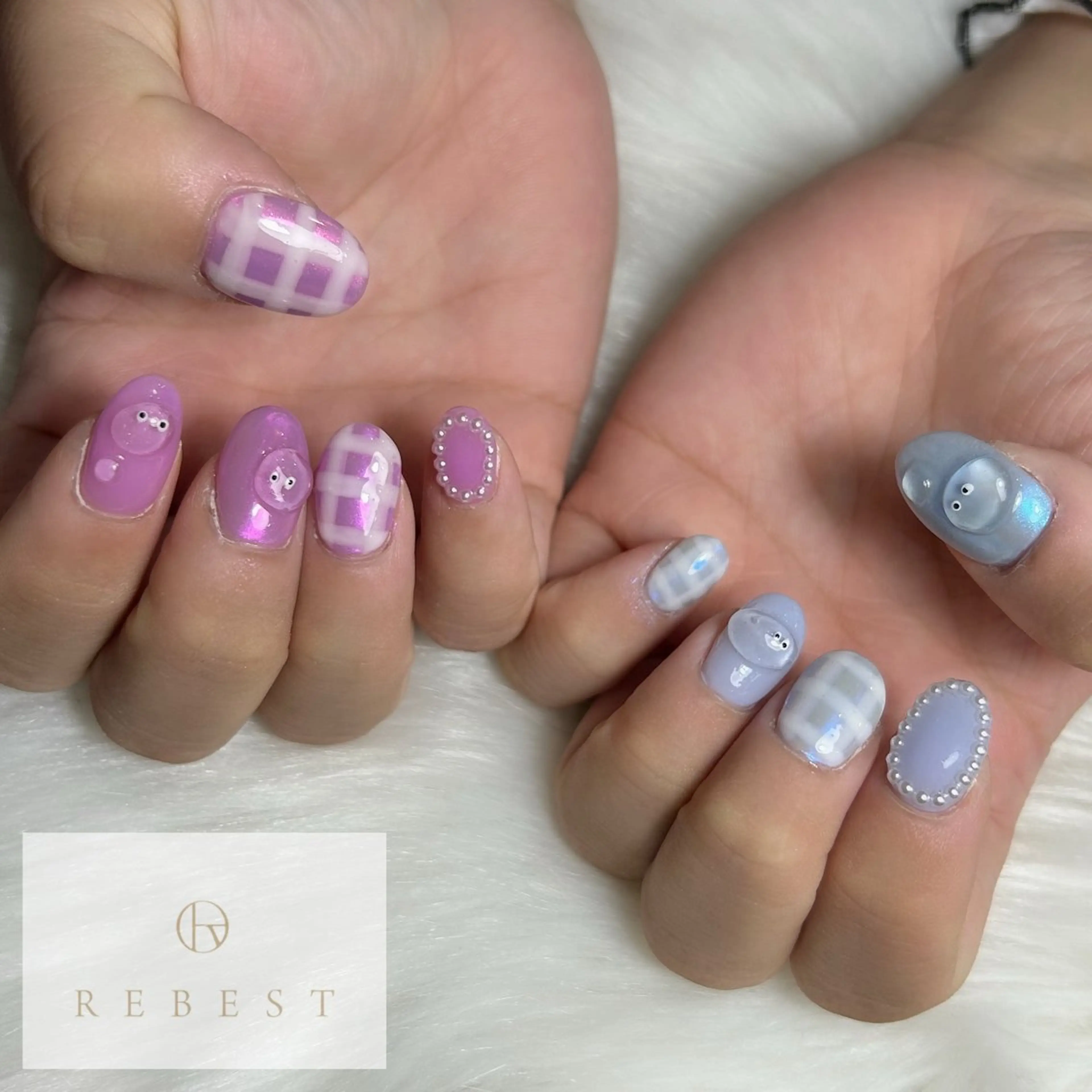 ネイル ハンドネイル nailist 羽藍のネイルデザイン