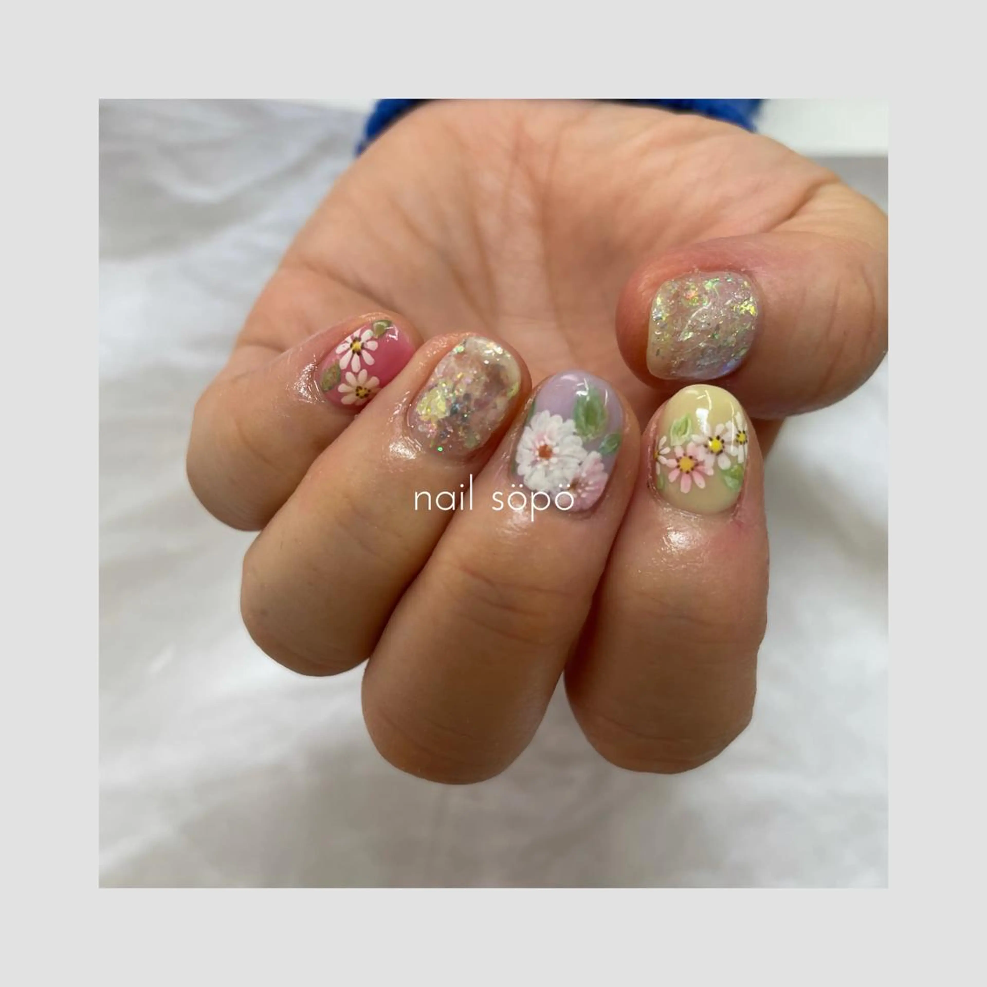 ネイル 自由が丘✳︎奥沢 nail söpöのネイルデザイン