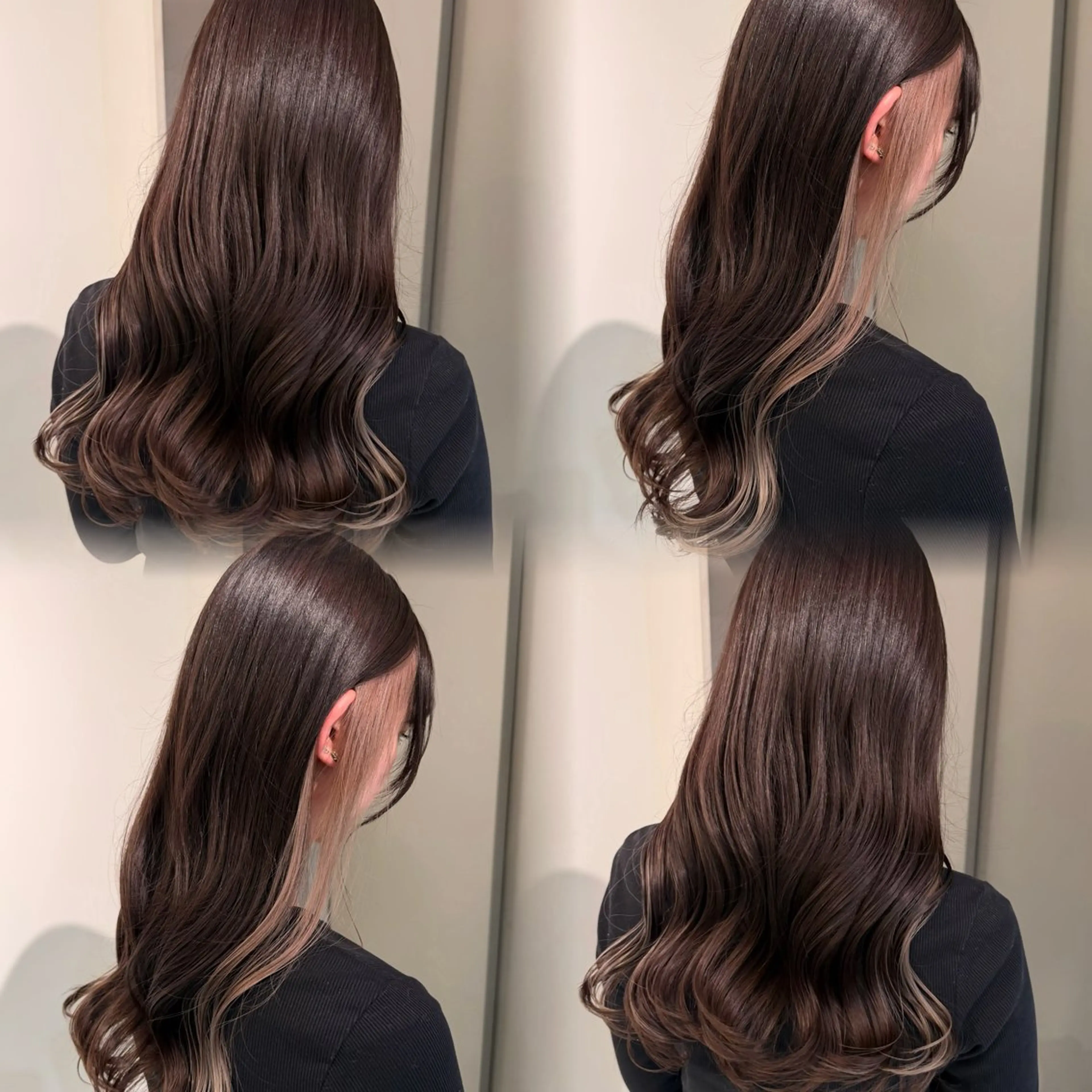ロング カット ヘアカラー トリートメント 🦈AKARI🦈 髪質改善/韓国風のヘアスタイル