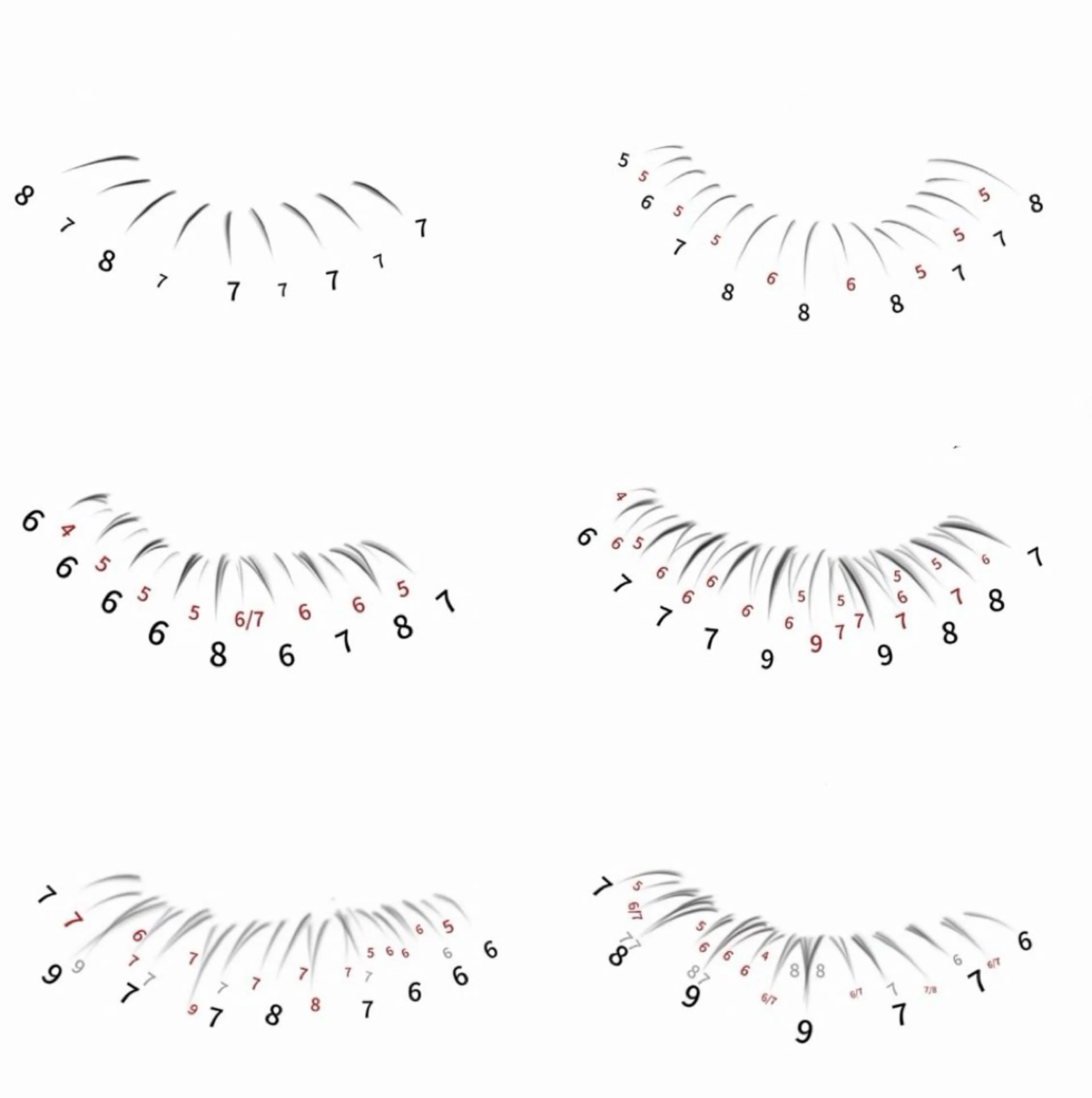 マツエク・マツパ マツエク ✨Yumi ☆eye✨のマツエク・マツパデザイン