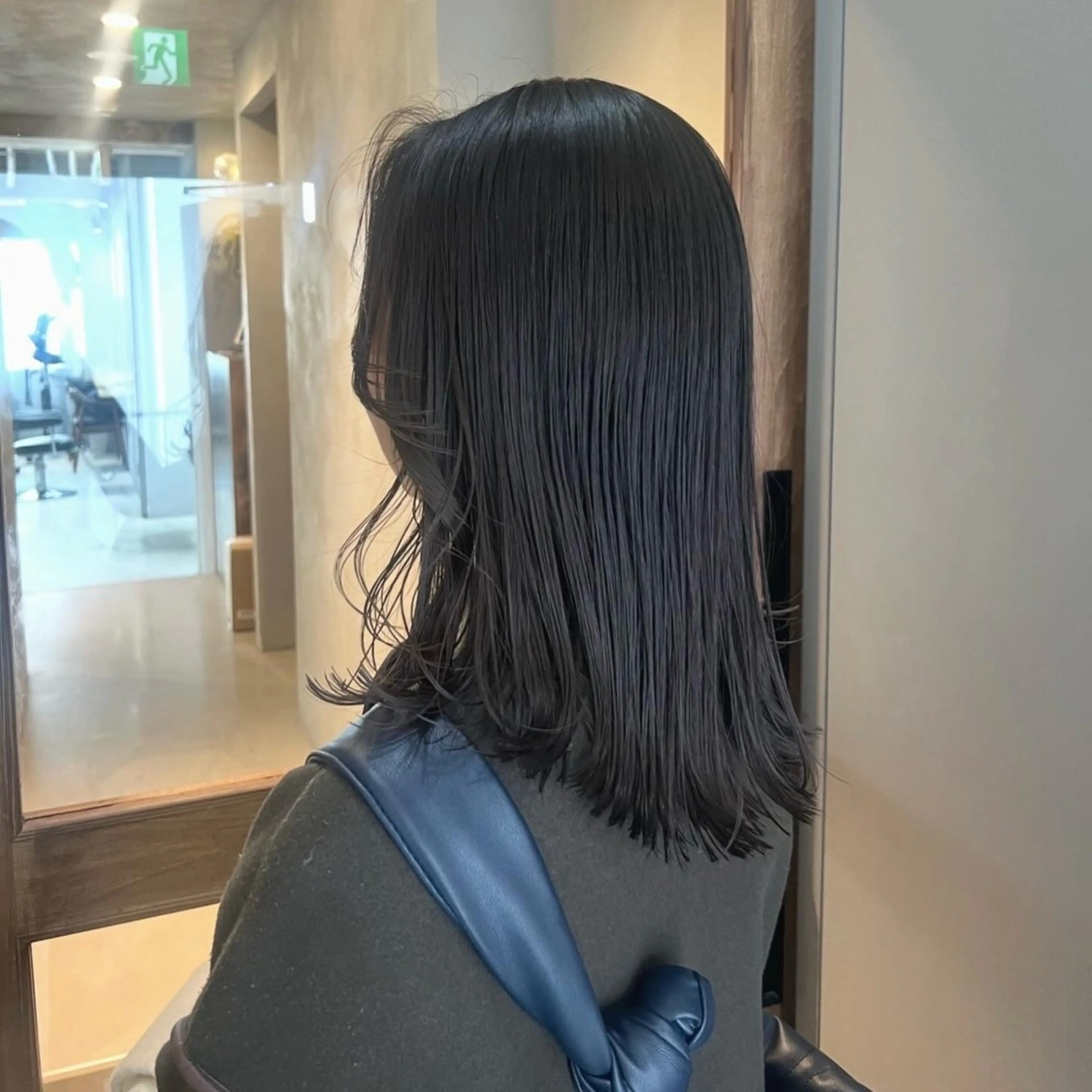 セミロング カラー ヘアカラー トリートメント akane/ボブ /ブラウンベージュのヘアスタイル